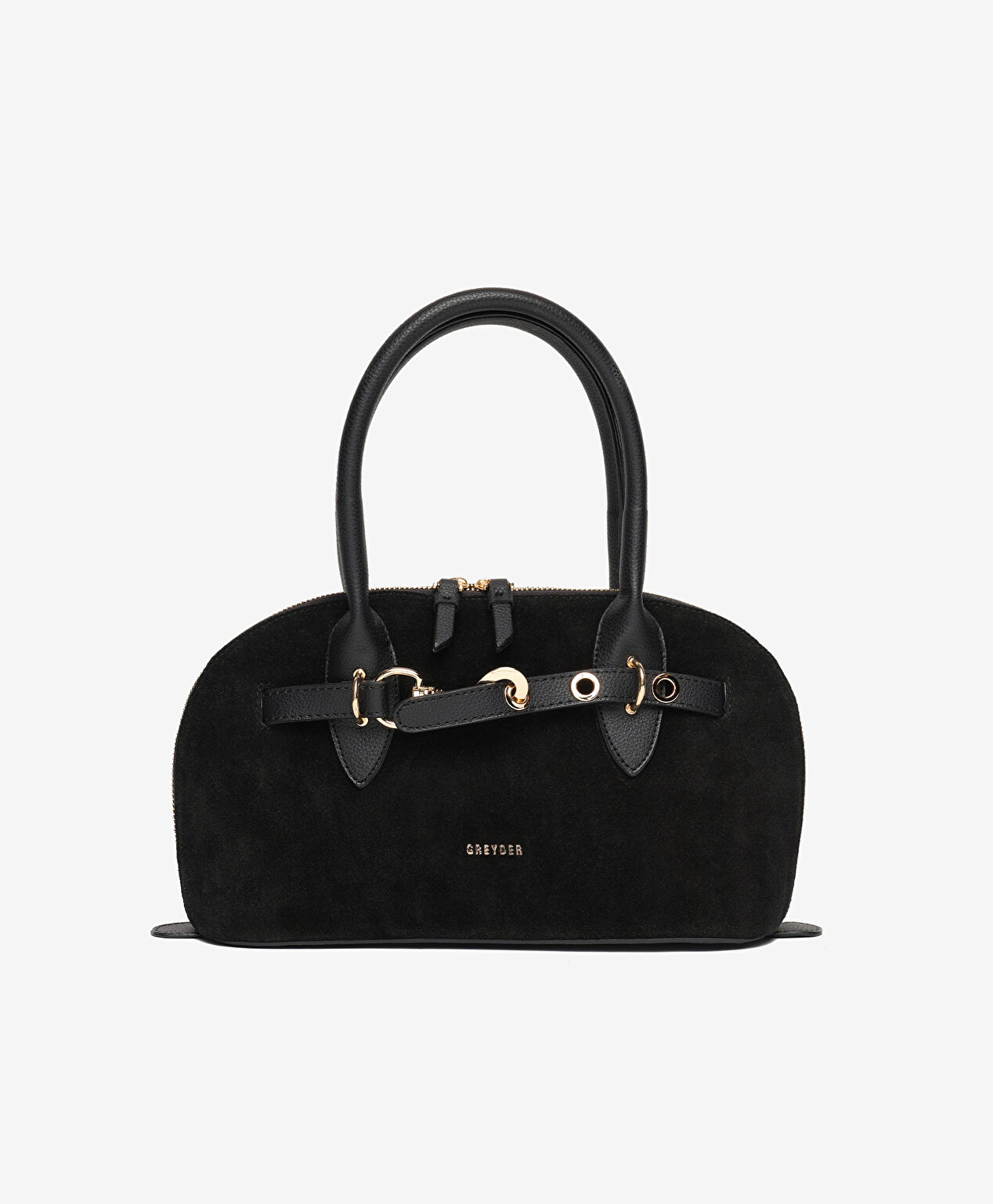 Kadın Siyah Hakiki Deri Çapraz Çanta - 1