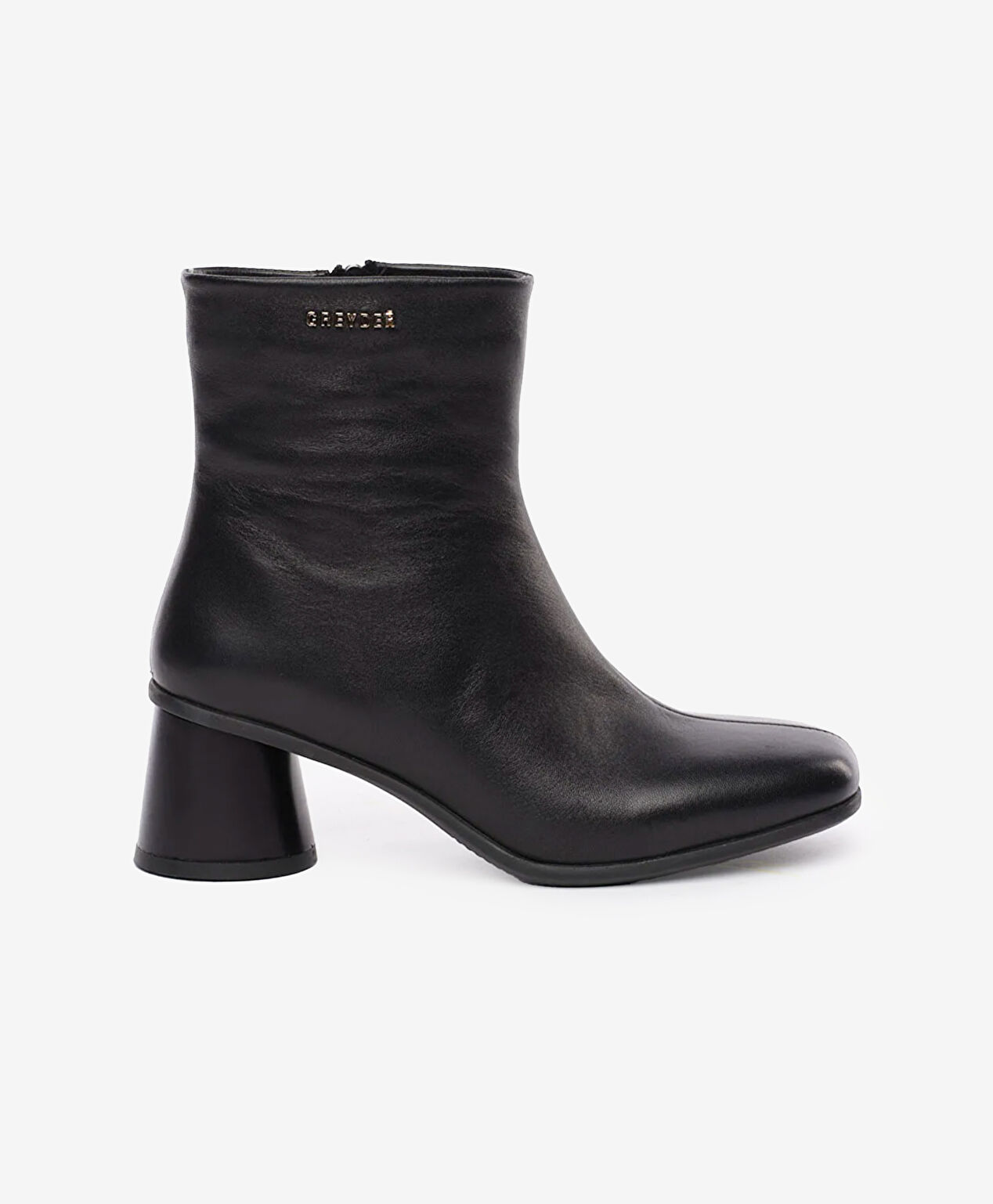 Kadın Siyah Hakiki Deri Bot - 1