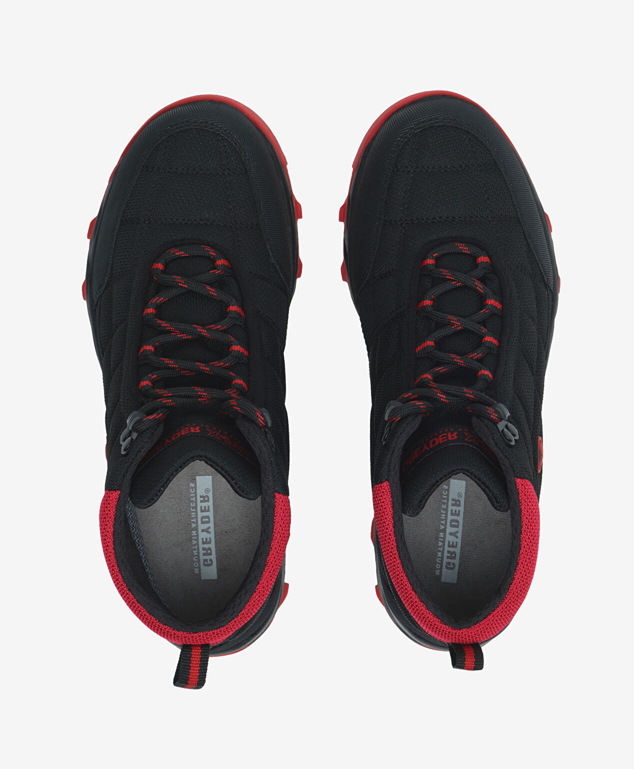 Kadın Siyah Kırmızı Su Geçirmez Outdoor Bot - 6