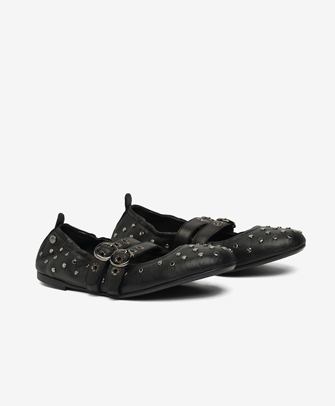 Kadın Siyah Hakiki Deri Babet - 3