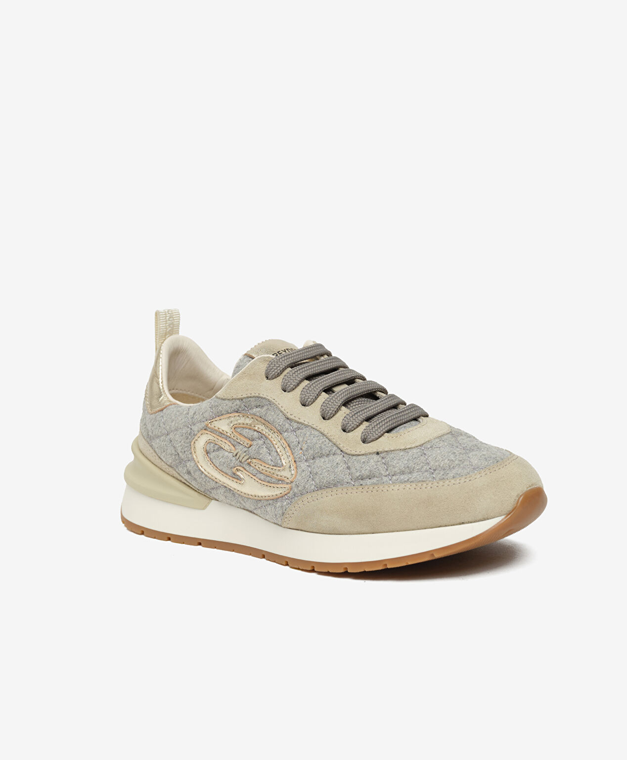 Kadın Bej Hakiki Deri Spor Ayakkabı - 2