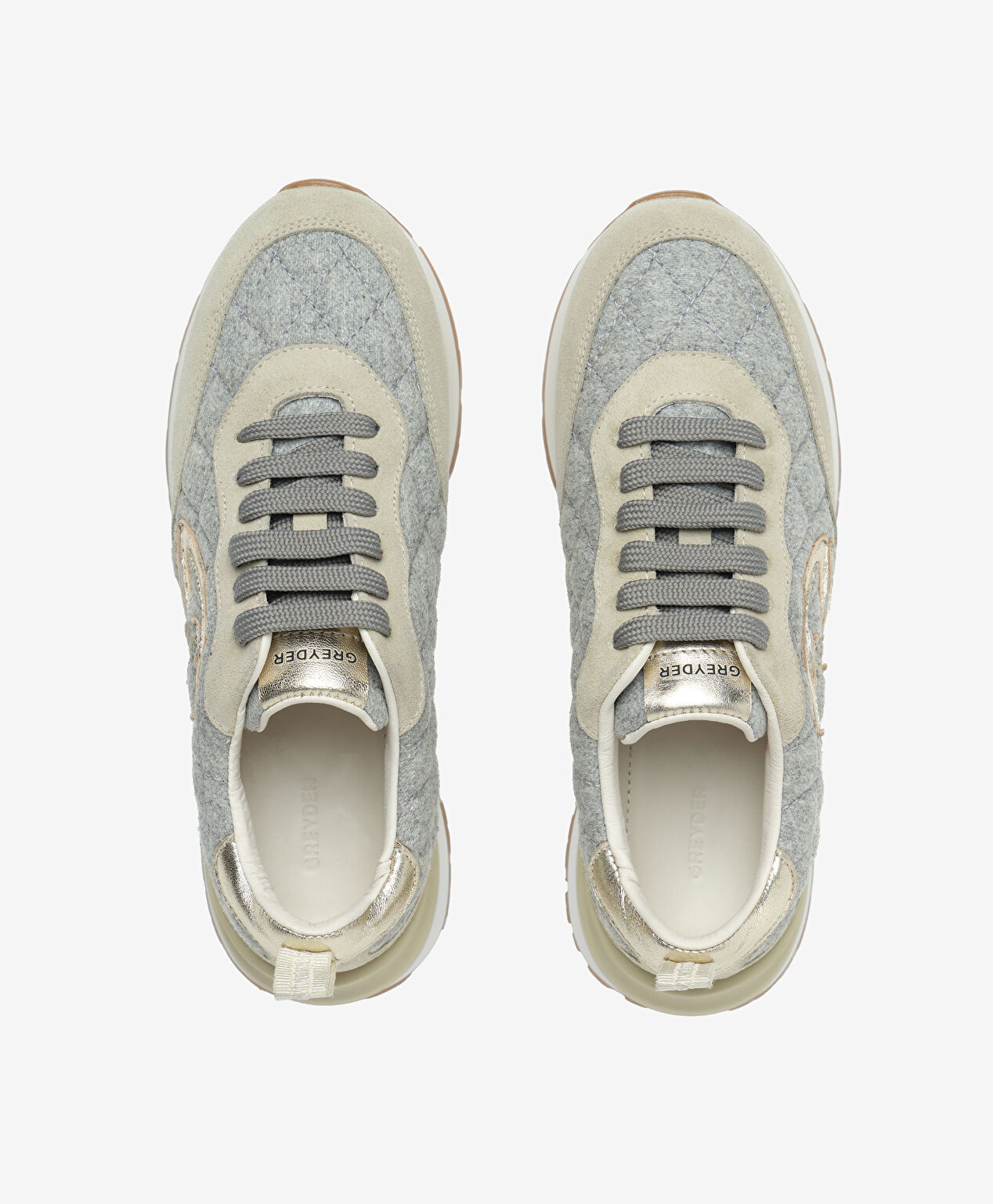 Kadın Bej Hakiki Deri Spor Ayakkabı - 5