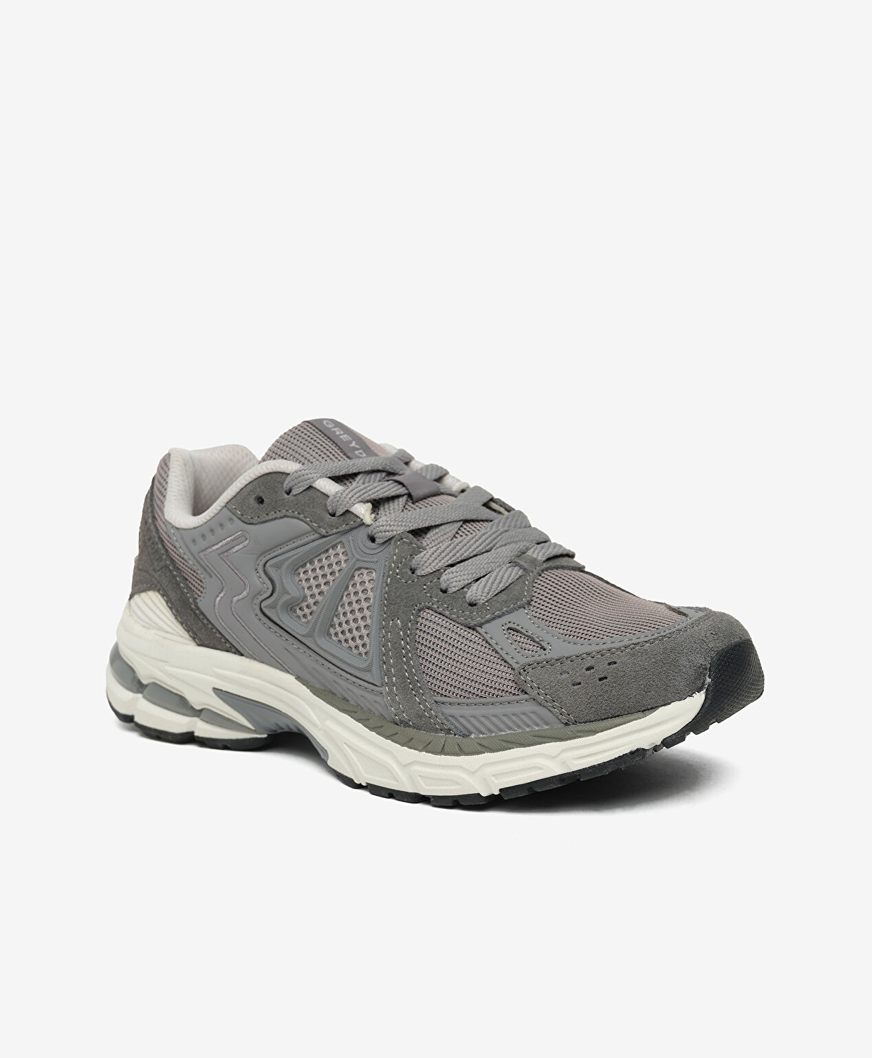 Kadın Gri Hakiki Deri Spor Ayakkabı - 2