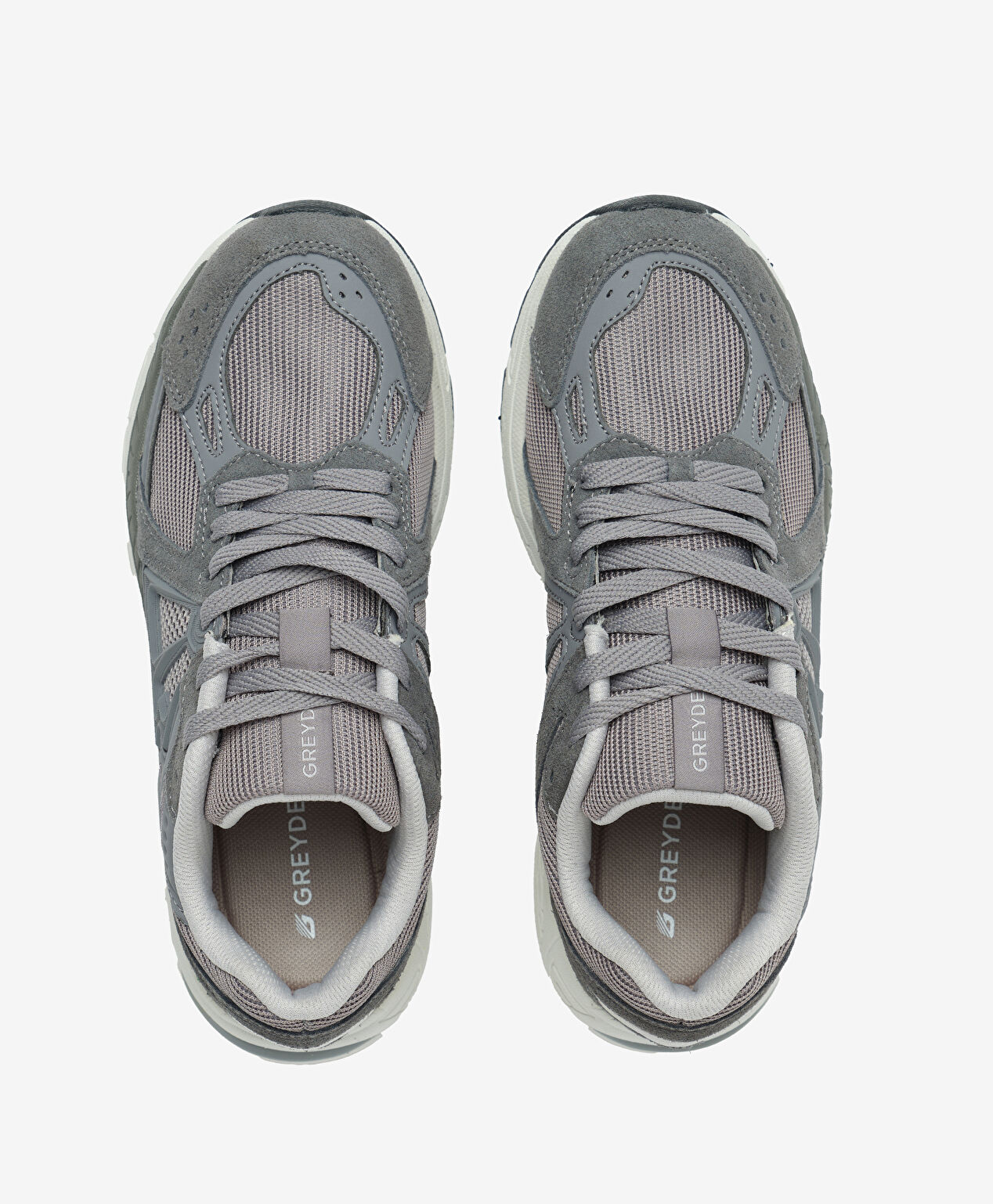 Kadın Gri Hakiki Deri Spor Ayakkabı - 5