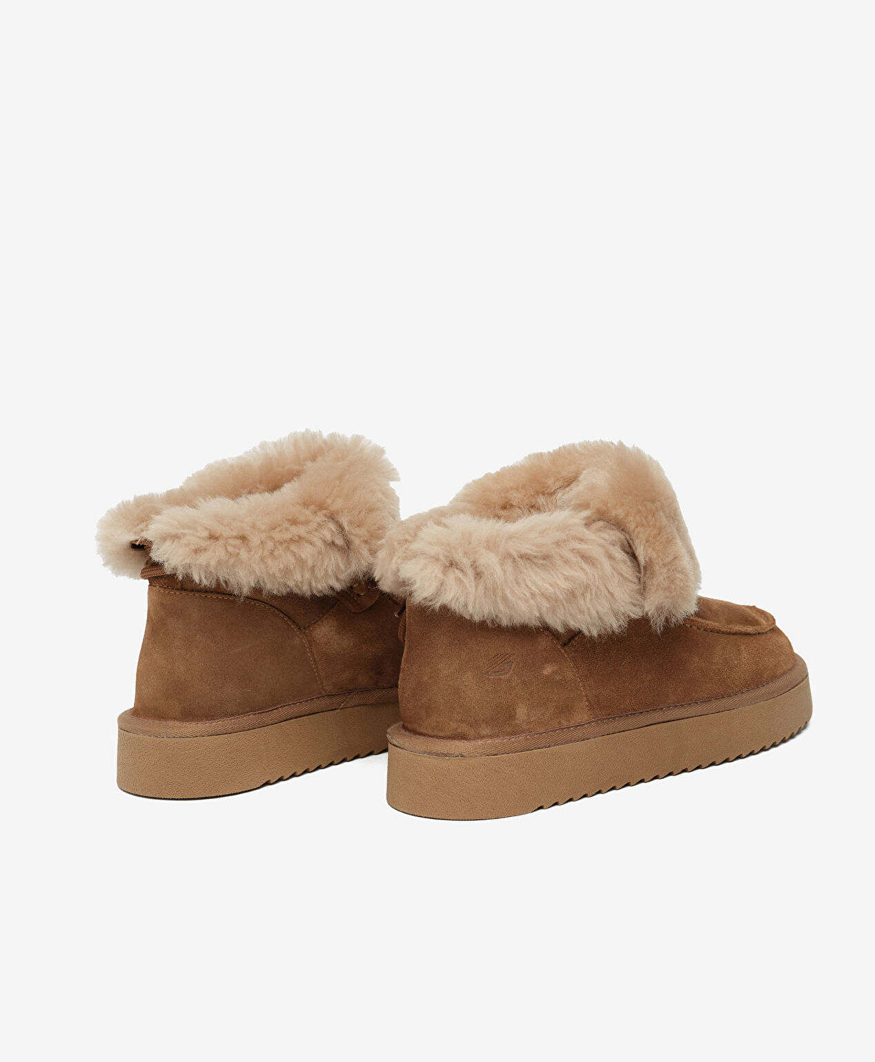 Kadın Sigaro Süet Hakiki Deri Bot - 4