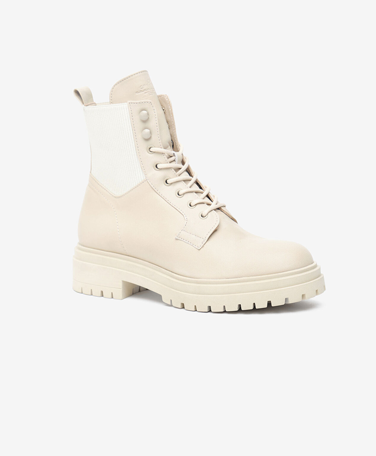 Kadın Ekru Hakiki Deri Bot - 2