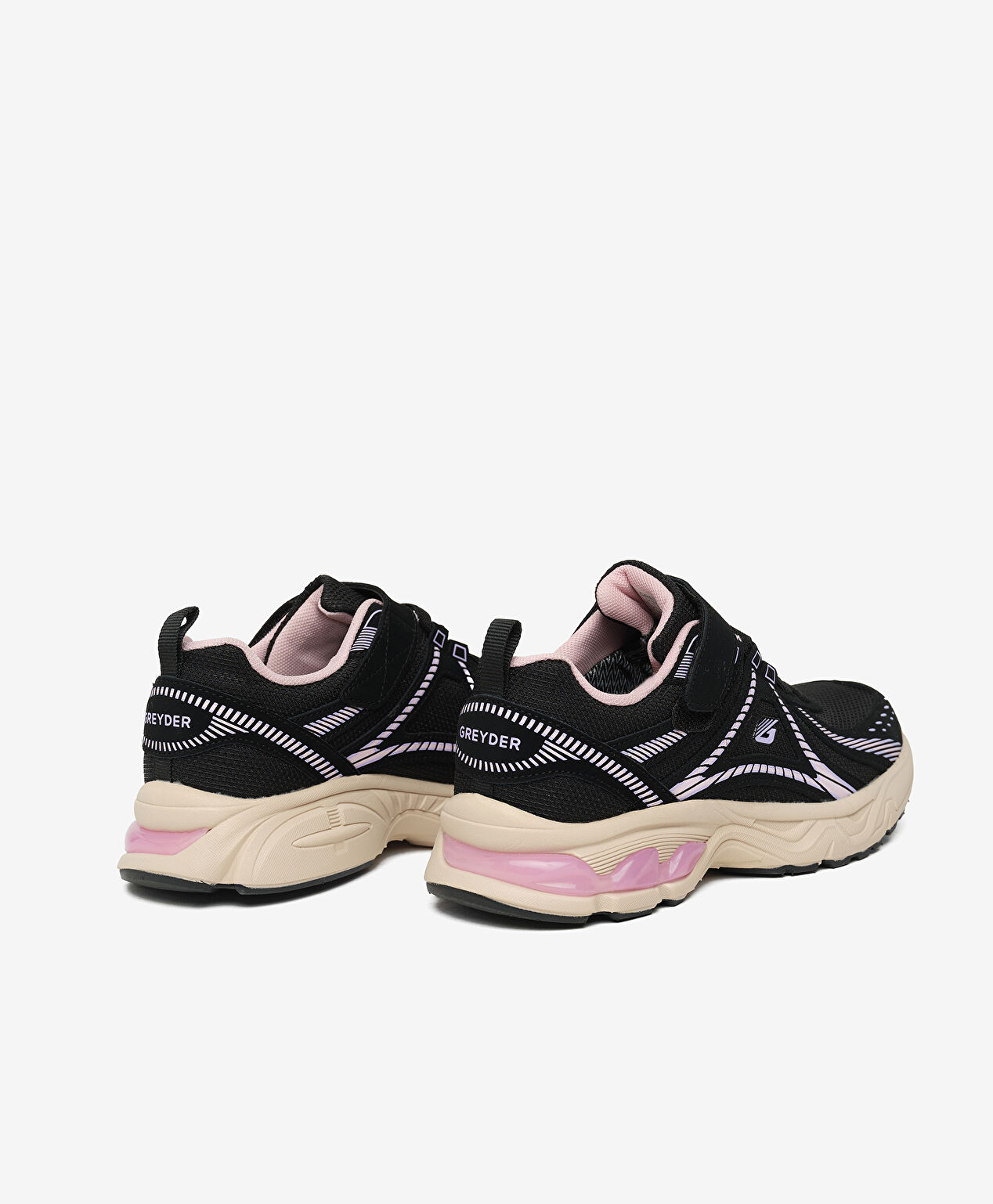 Çocuk Siyah Lila Su Geçirmez Hakiki Deri Spor Ayakkabı - 5