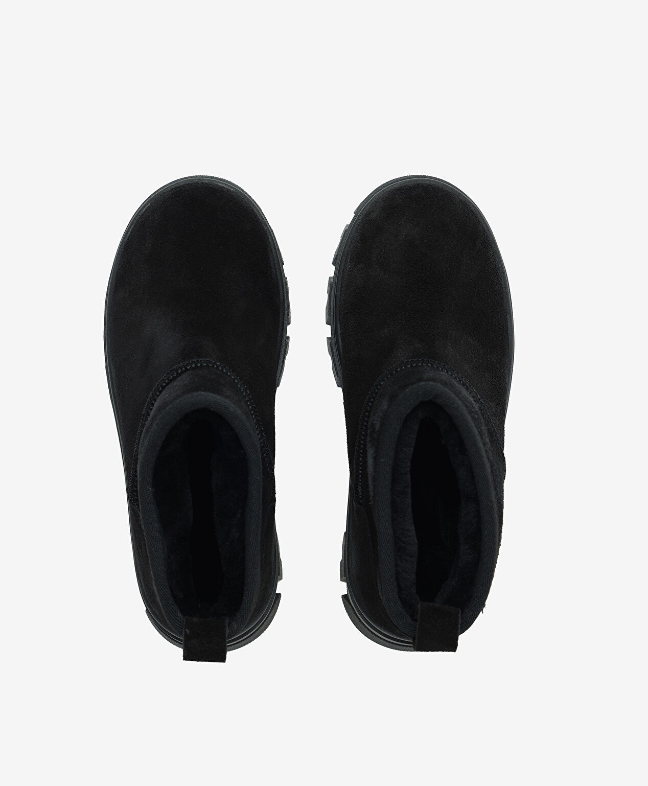 Çocuk Siyah Süet Hakiki Deri Bot - 5