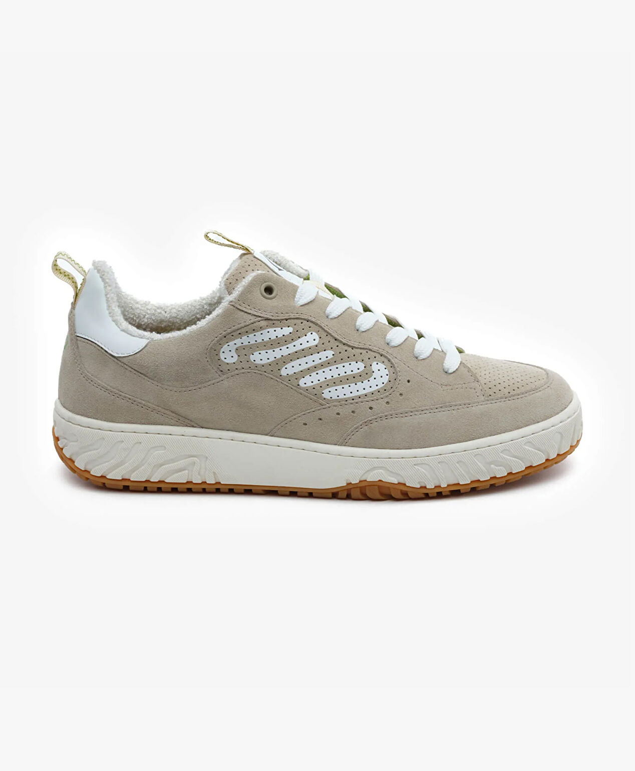 GreyderLab Erkek Ekru Sneaker Ayakkabı - 1