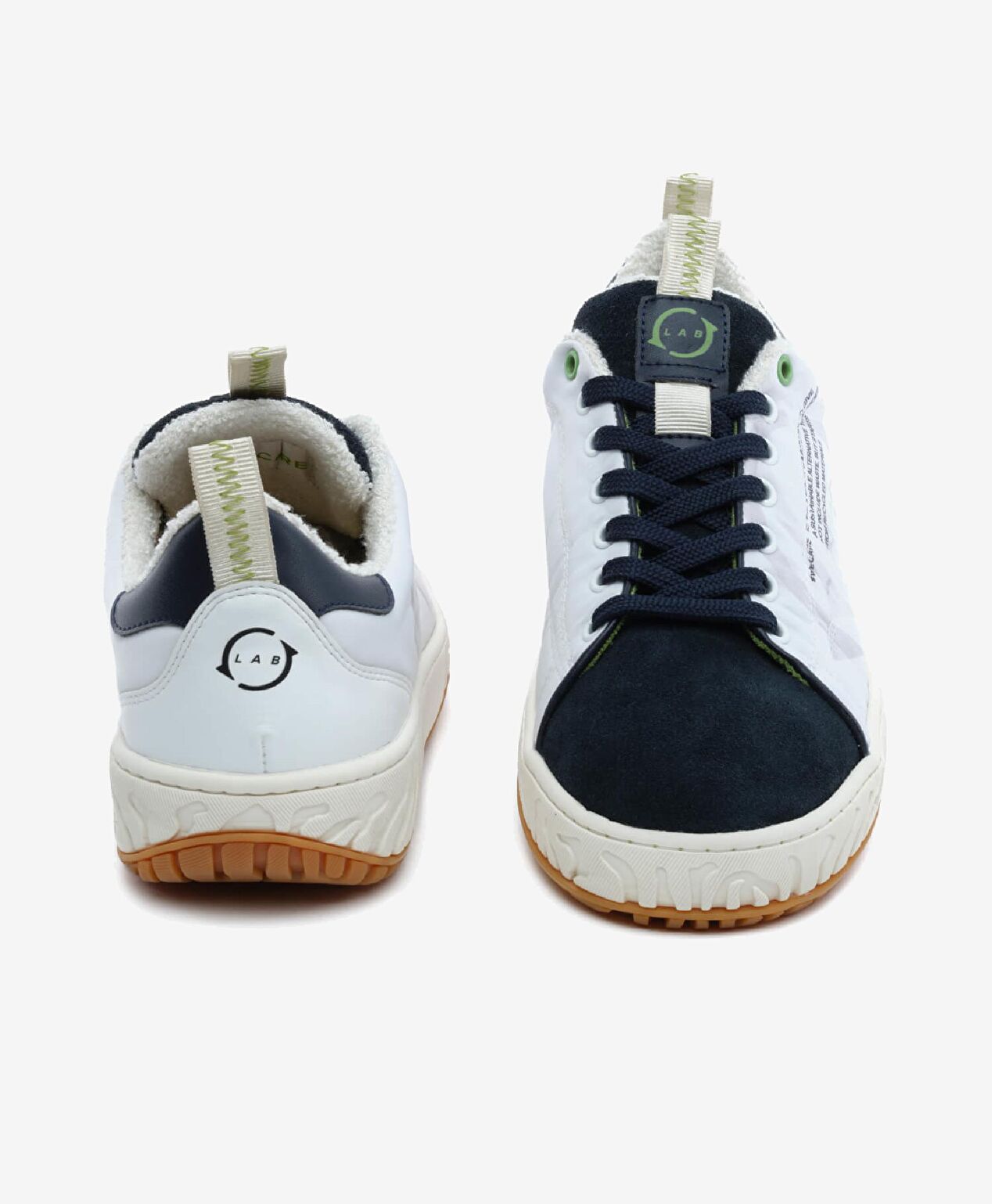 GreyderLab Erkek Beyaz Denim Sneaker Ayakkabı - 7