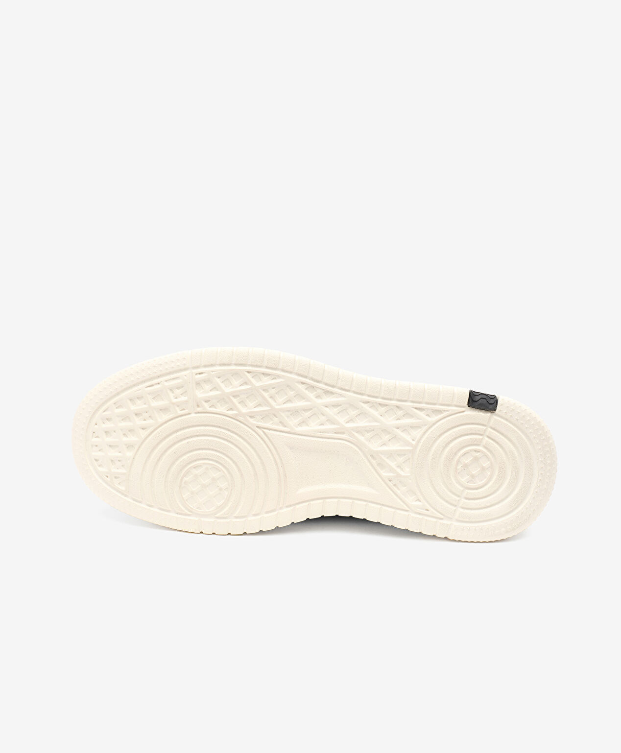 Erkek Siyah Ekru Hakiki Deri Sneaker Ayakkabı - 6