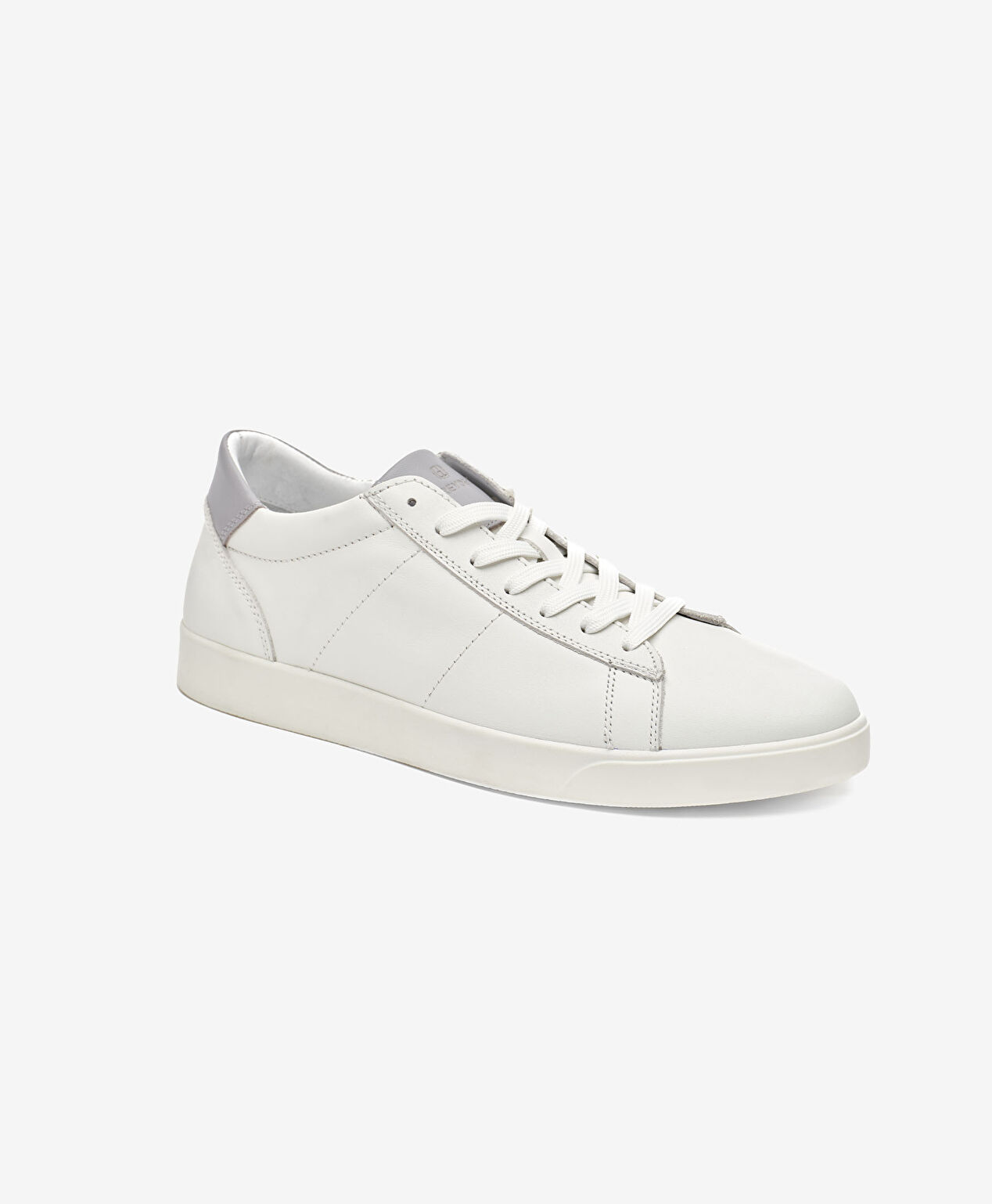 Erkek Beyaz Hakiki Deri Sneaker Ayakkabı - 2