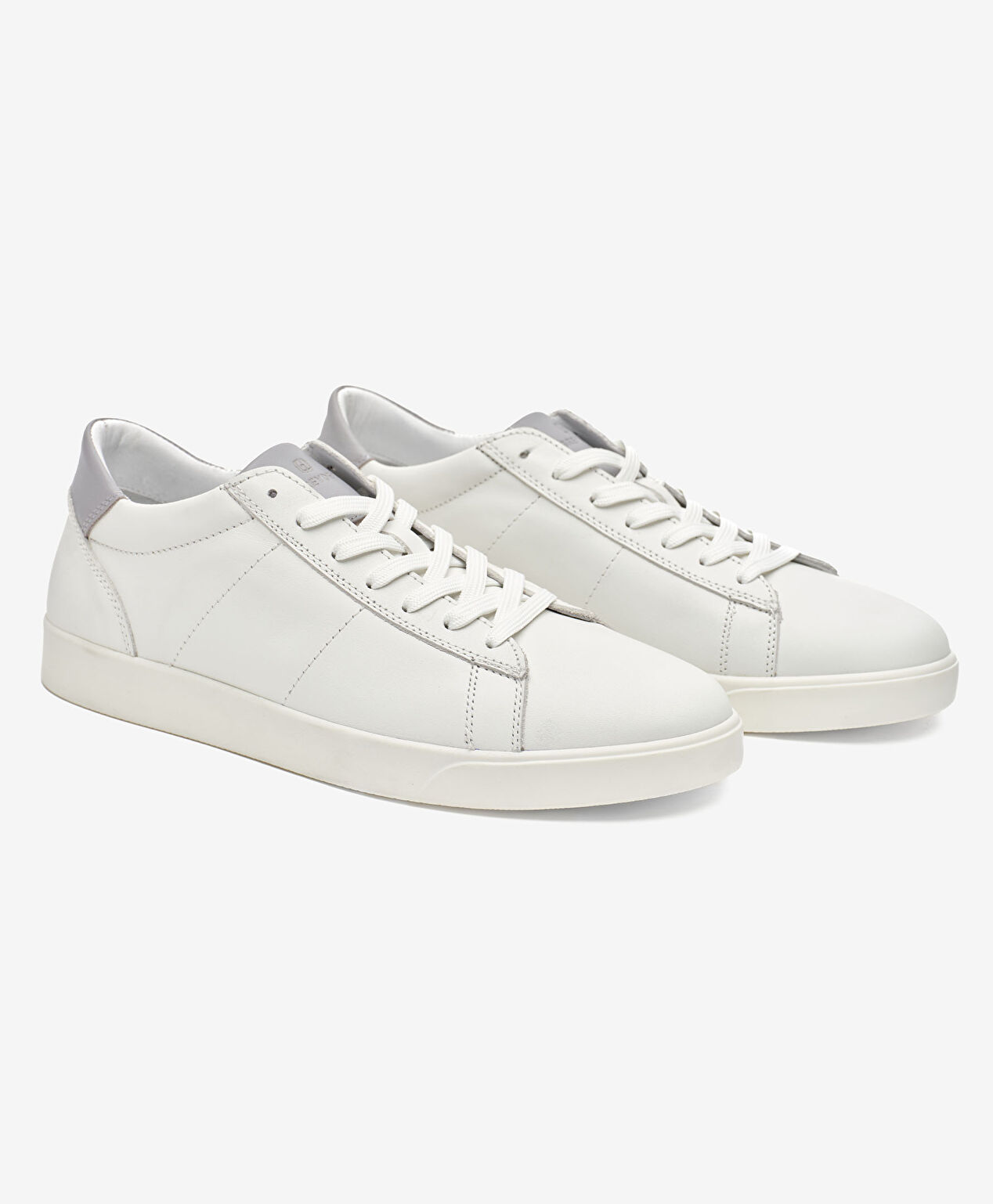 Erkek Beyaz Hakiki Deri Sneaker Ayakkabı - 3