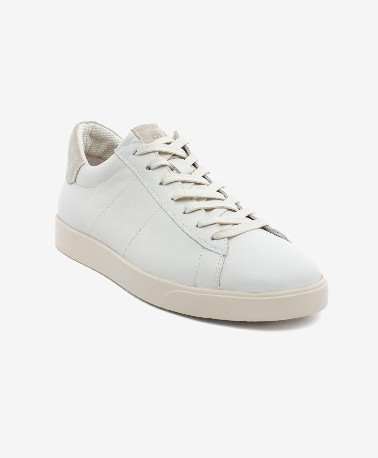 Erkek Kirli Beyaz Hakiki Deri Sneaker Ayakkabı - 2