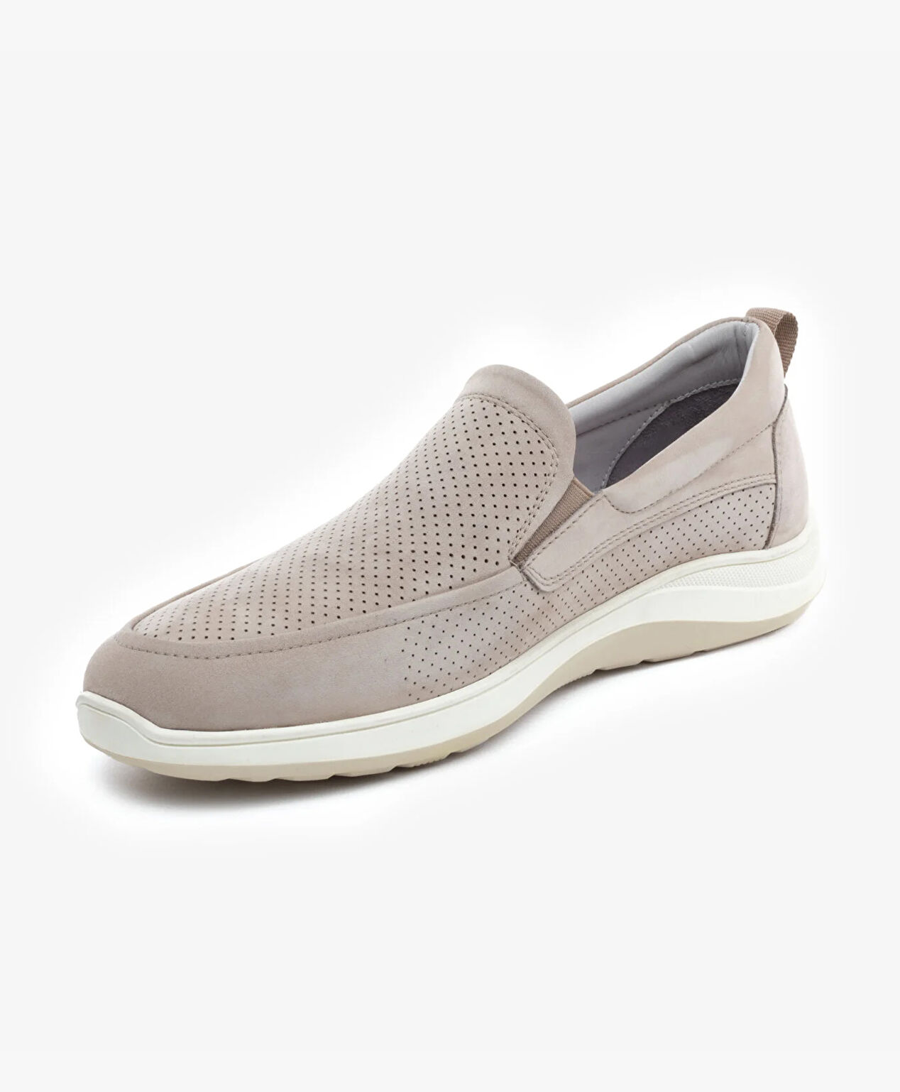 Erkek Vizon Nubuk Hakiki Deri Comfort Ayakkabı - 3