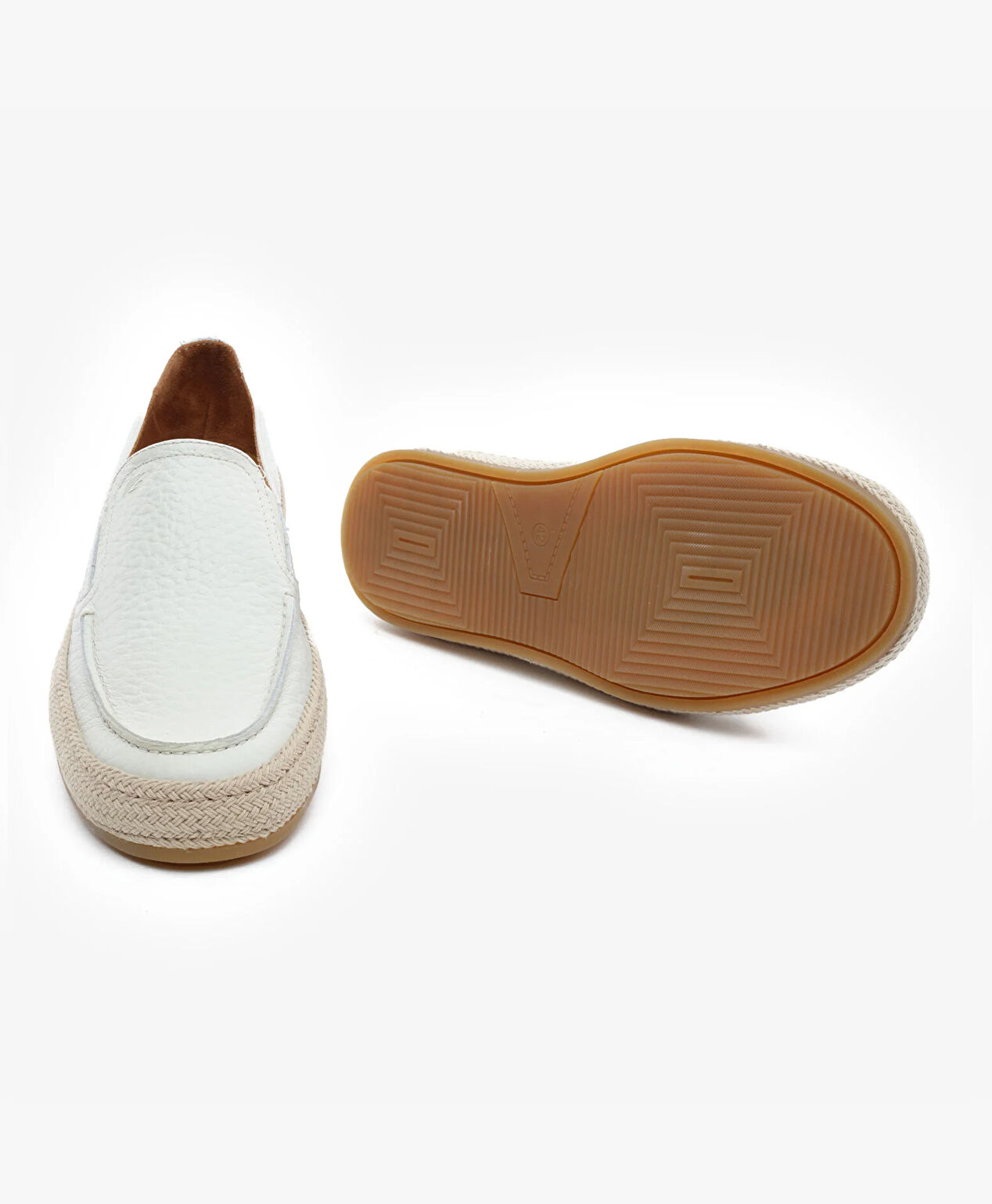 Erkek Kum Hakiki Deri Loafer Ayakkabı - 6