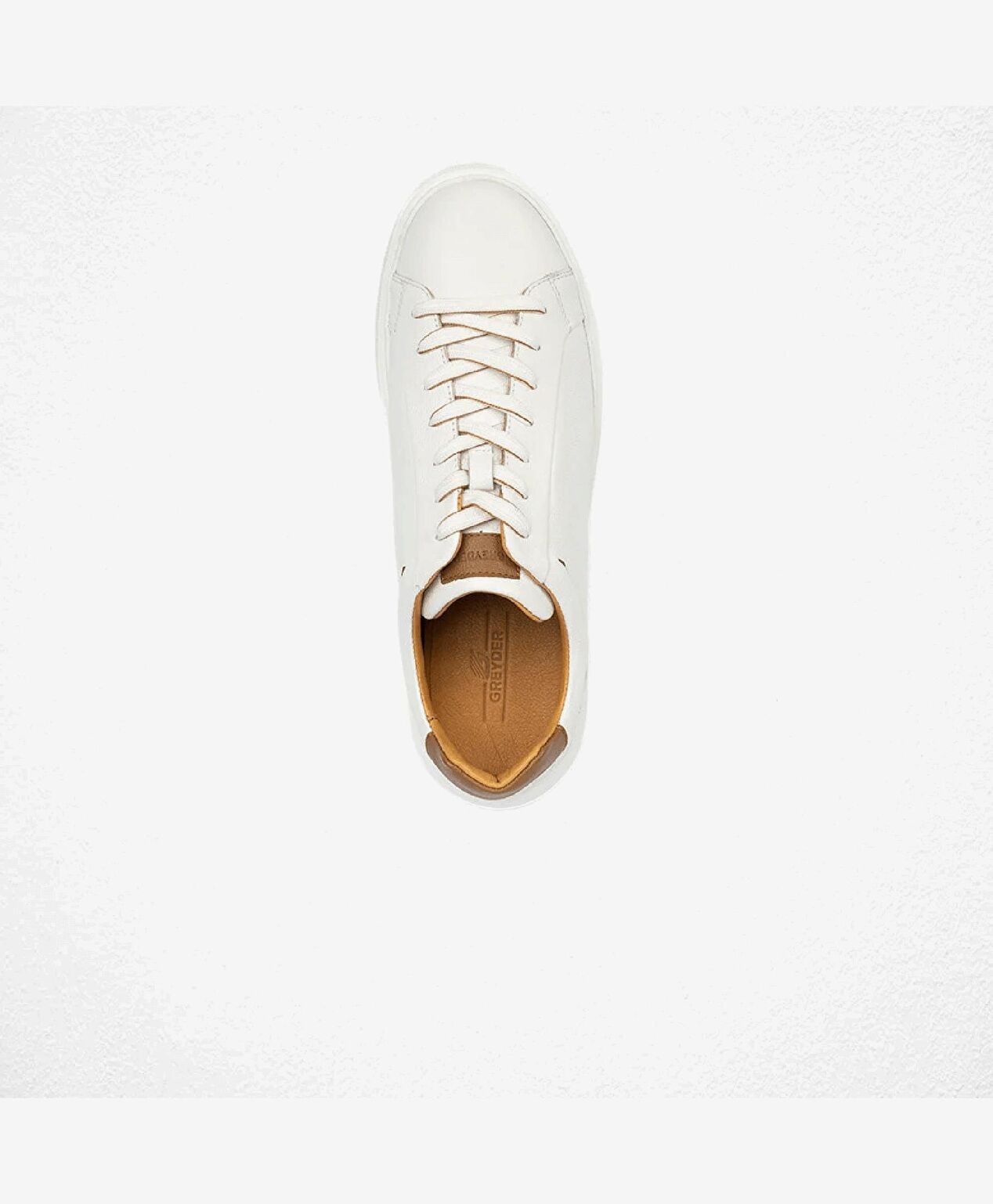 Erkek Beyaz Hakiki Deri Sneaker Ayakkabı - 6