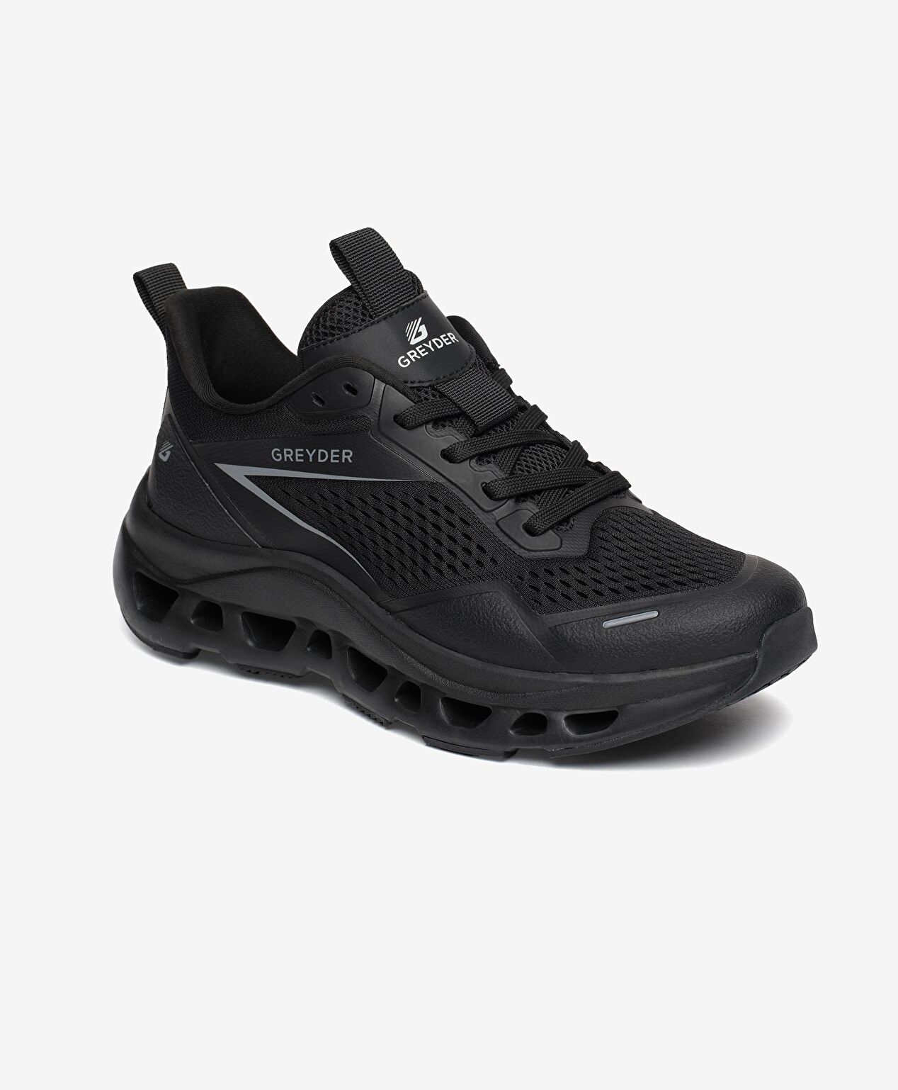 Erkek Siyah Spor Ayakkabı - 2