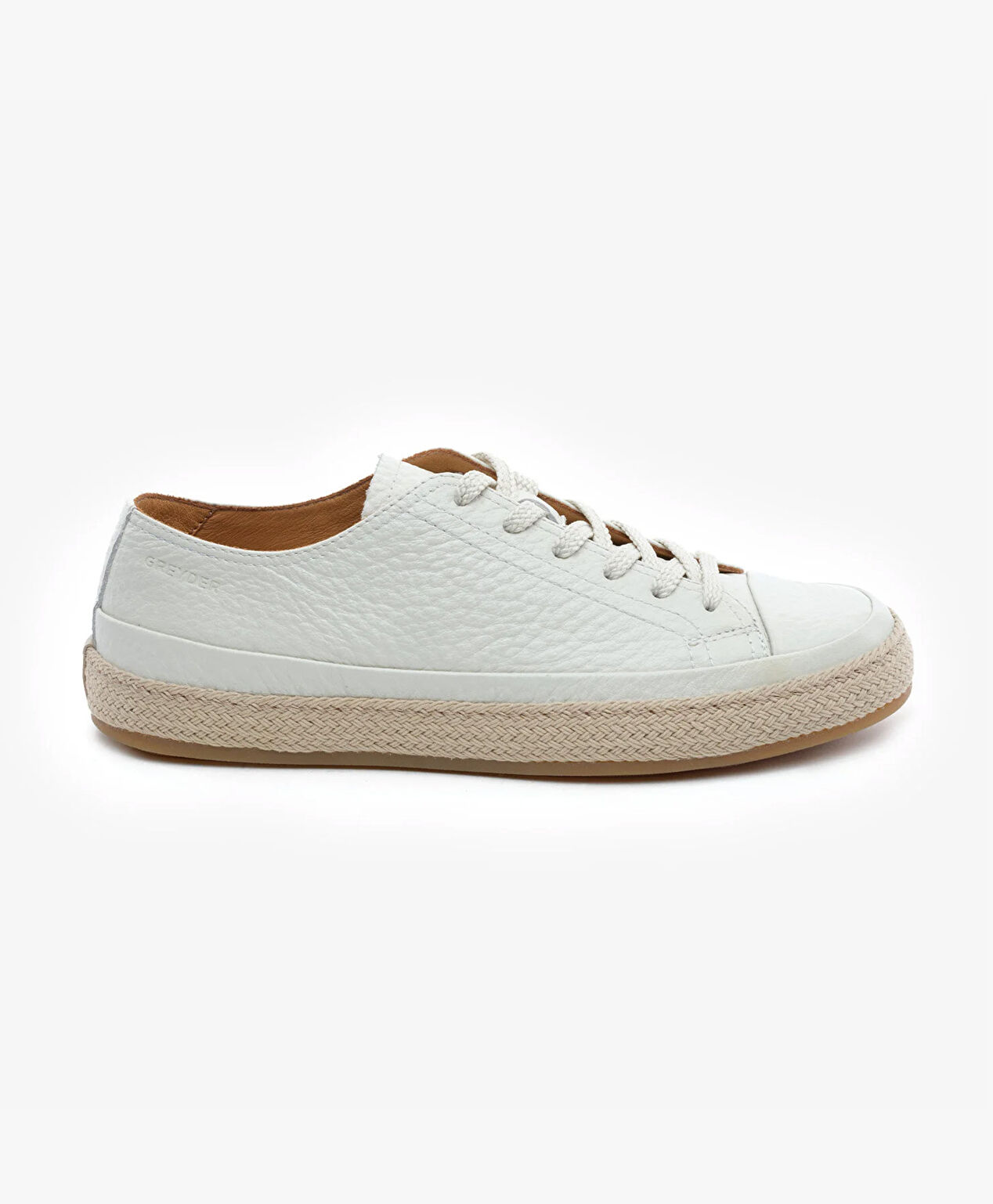 Erkek Kum Hakiki Deri Sneaker Ayakkabı - 1