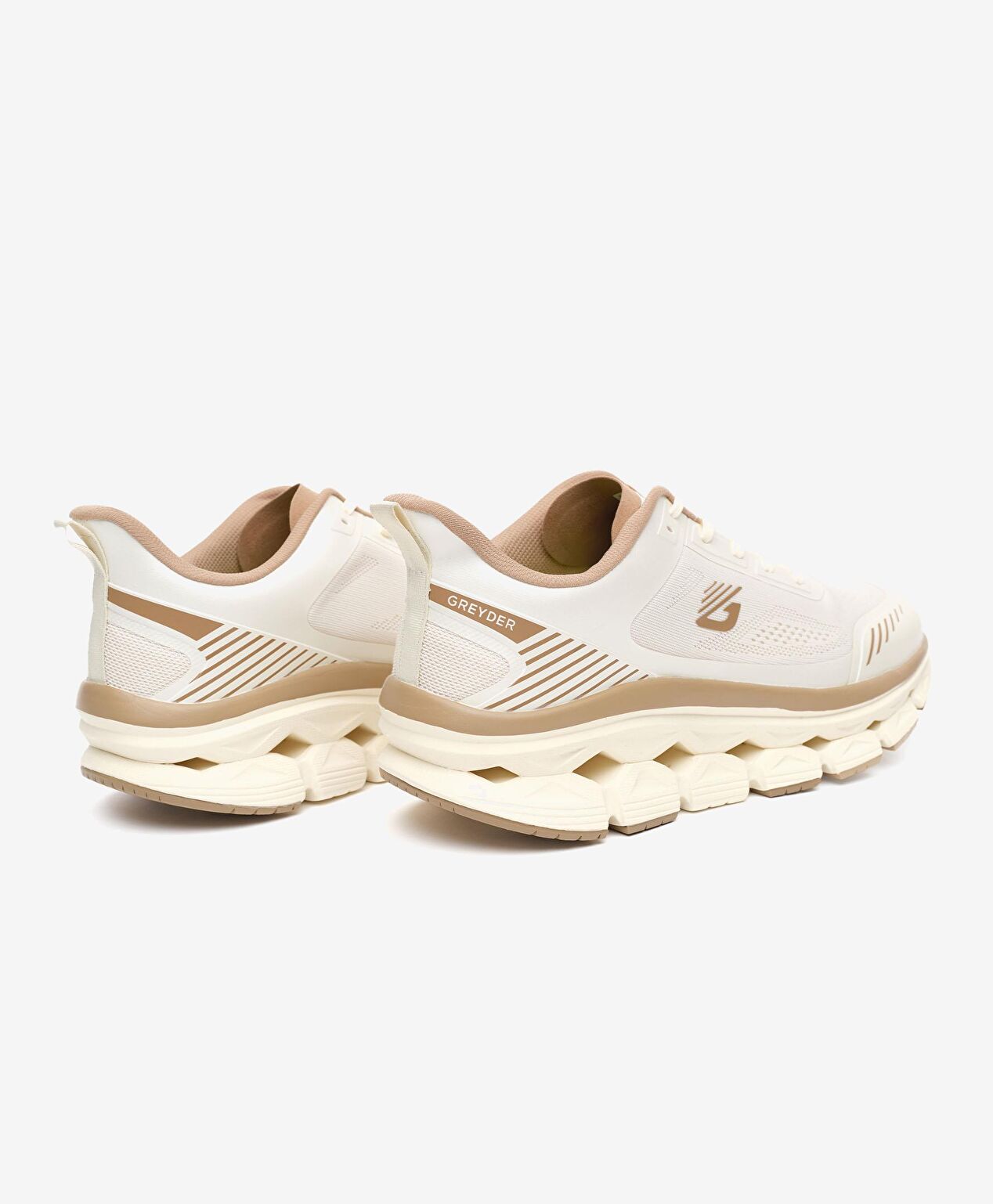 Erkek Bej Spor Ayakkabı - 4