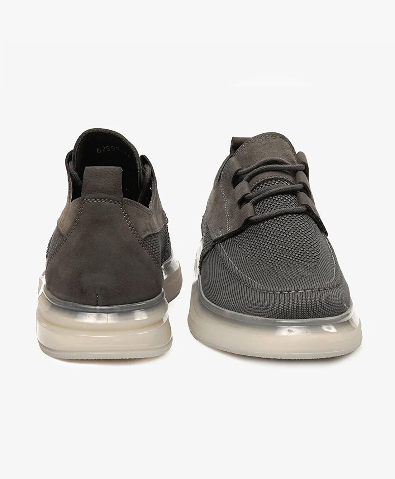 Erkek Füme Hakiki Deri Sneaker Ayakkabı - 9