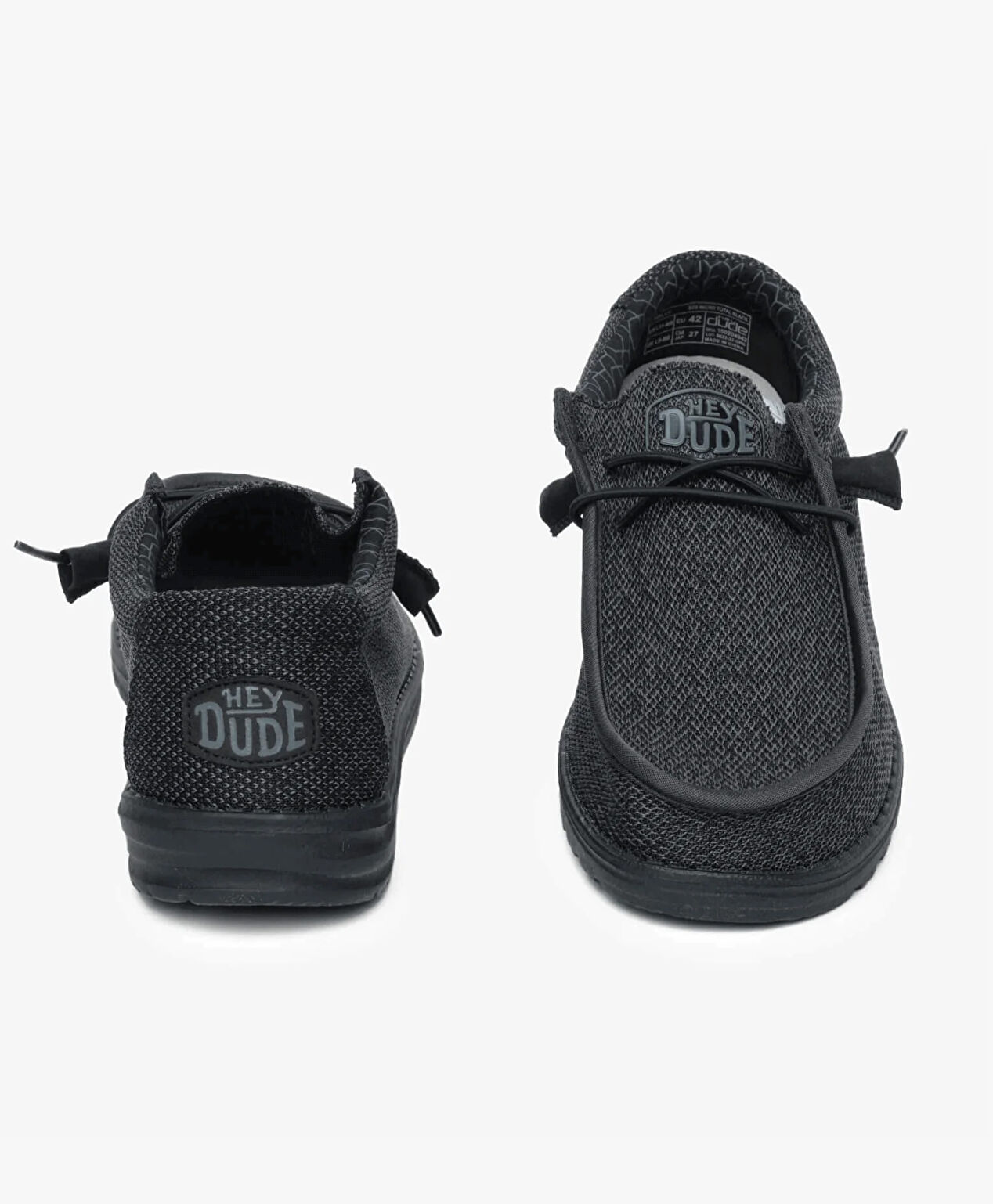 Heydude Erkek Siyah Sneaker Ayakkabı - 7