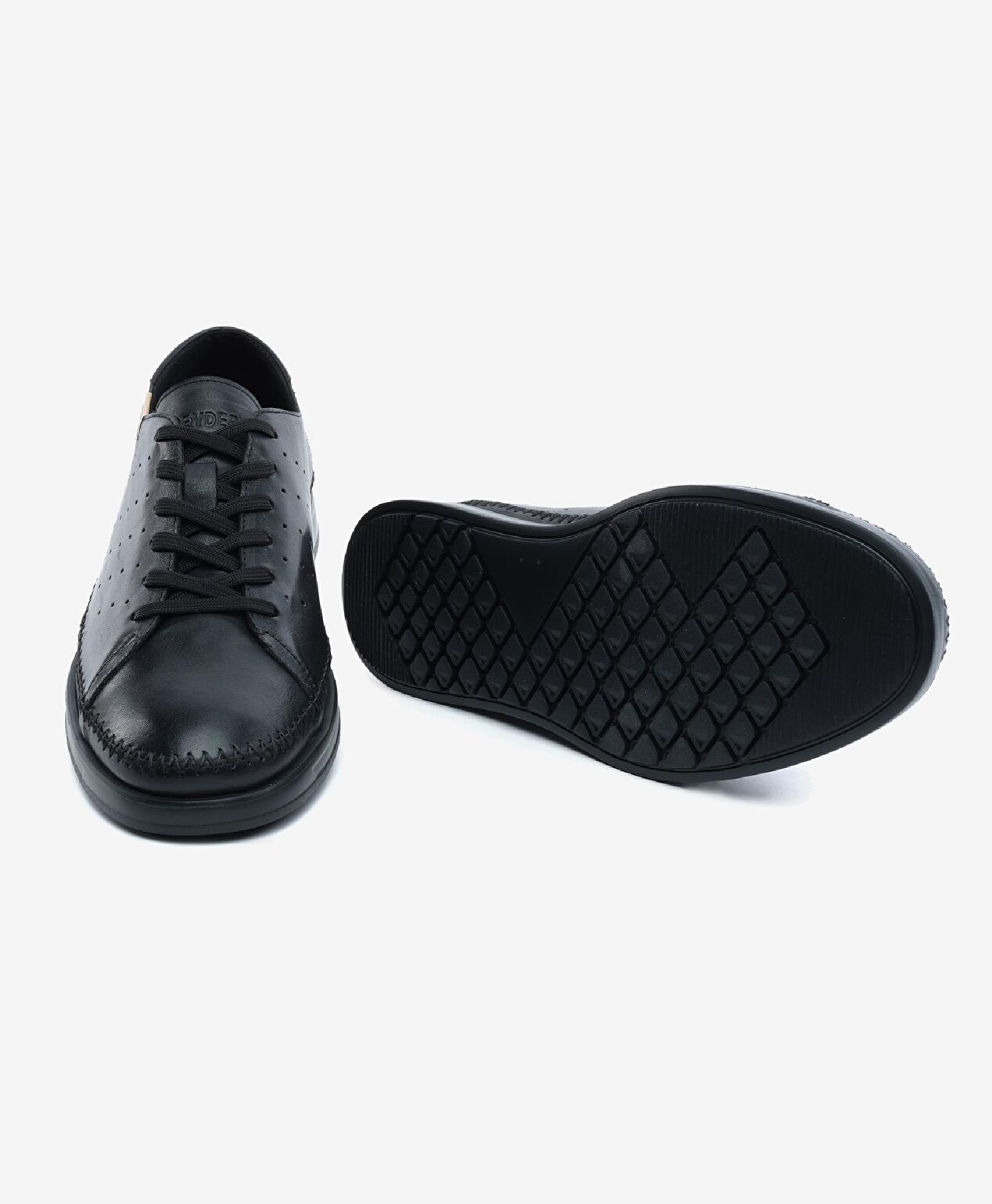 Erkek Siyah Hakiki Deri Comfort Ayakkabı - 6