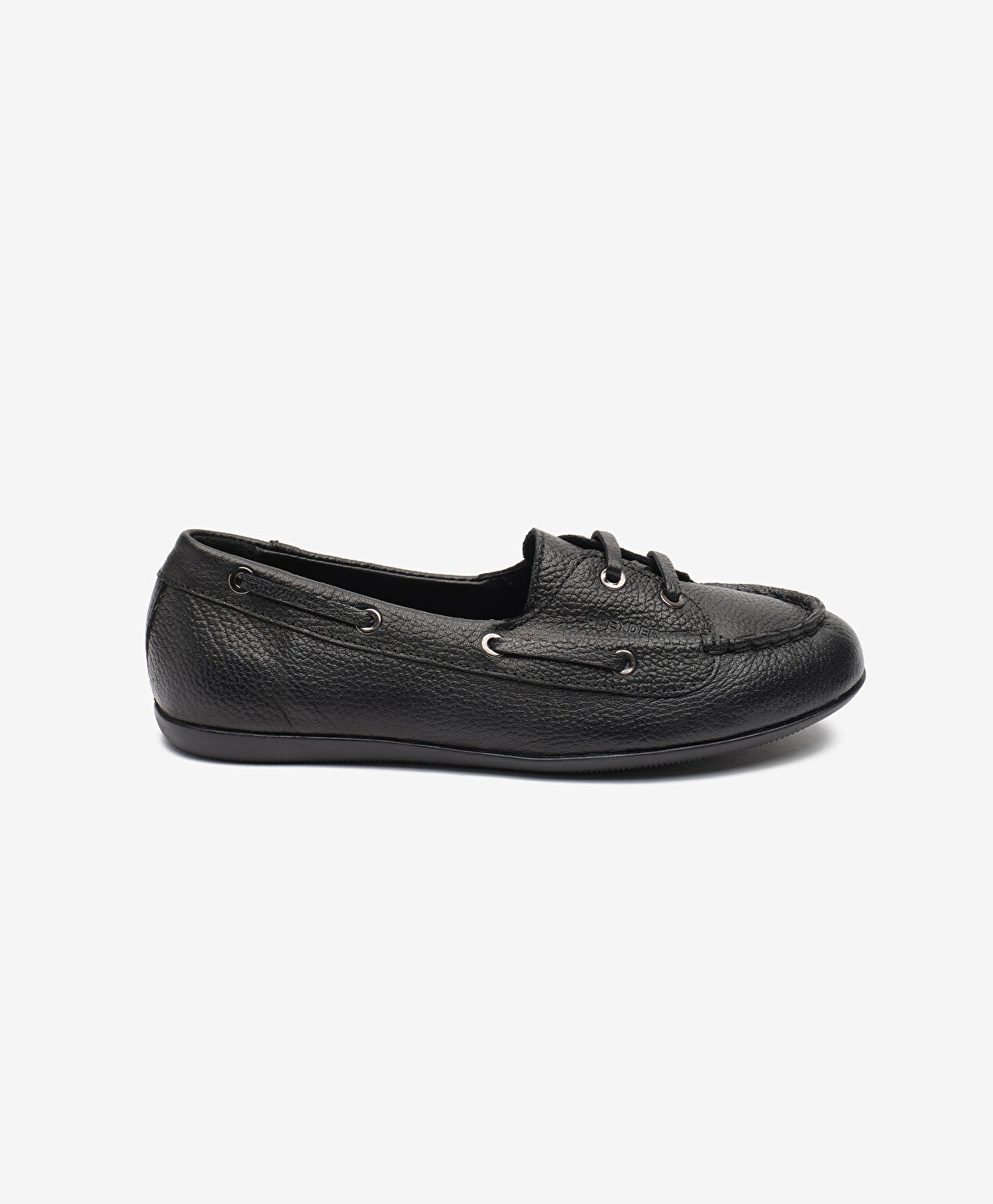 Kadın Siyah Hakiki Deri Loafer Ayakkabı - 1