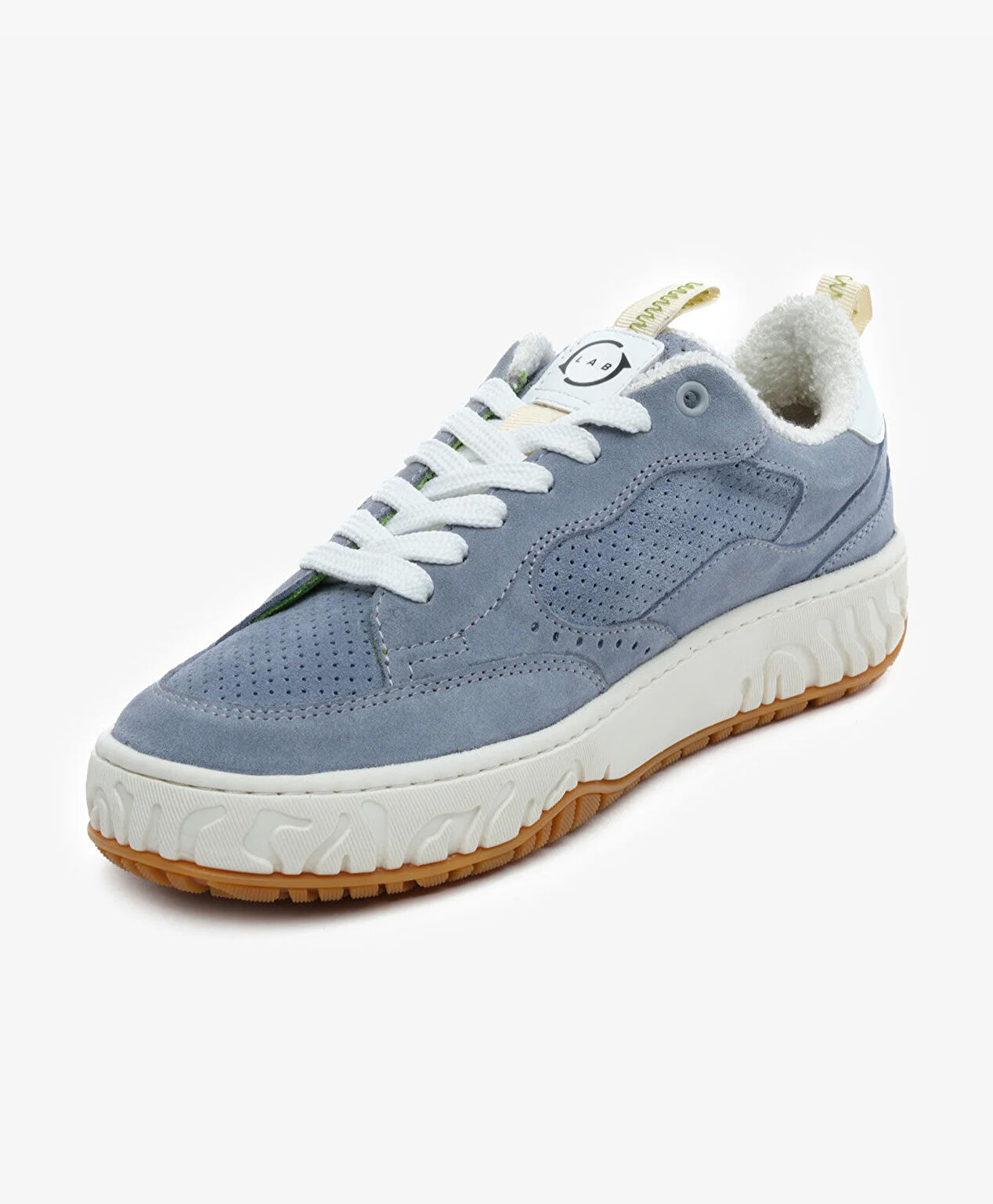 GreyderLab Kadın Beyaz Denim Sneaker Ayakkabı - 3