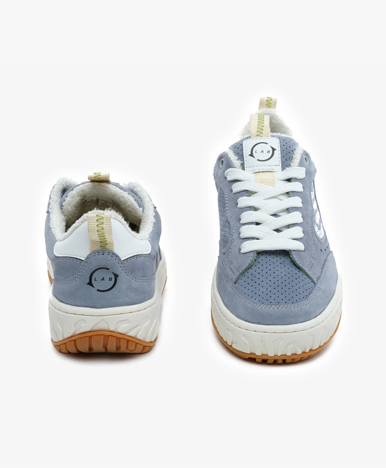 GreyderLab Kadın Beyaz Denim Sneaker Ayakkabı - 7