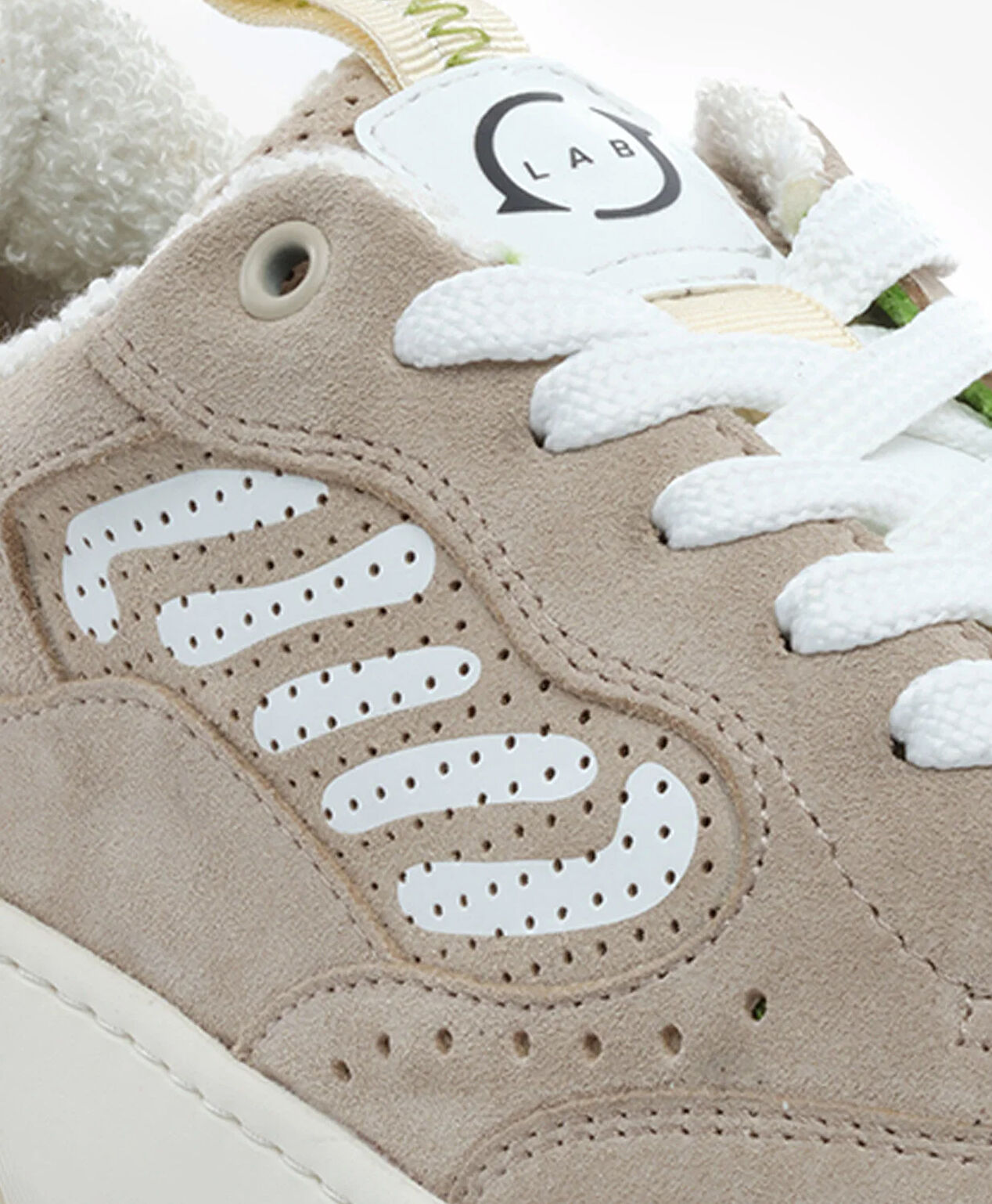 GreyderLab Kadın Kum Sneaker Ayakkabı - 5