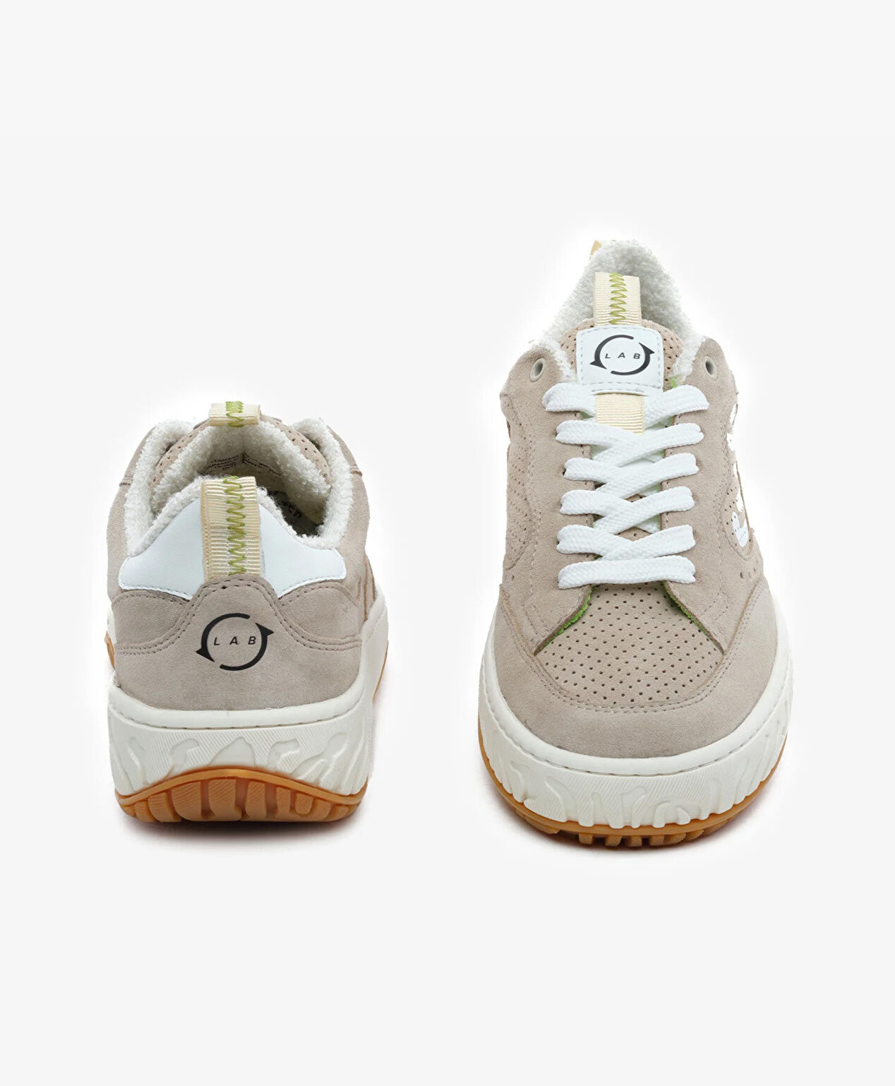 GreyderLab Kadın Kum Sneaker Ayakkabı - 7
