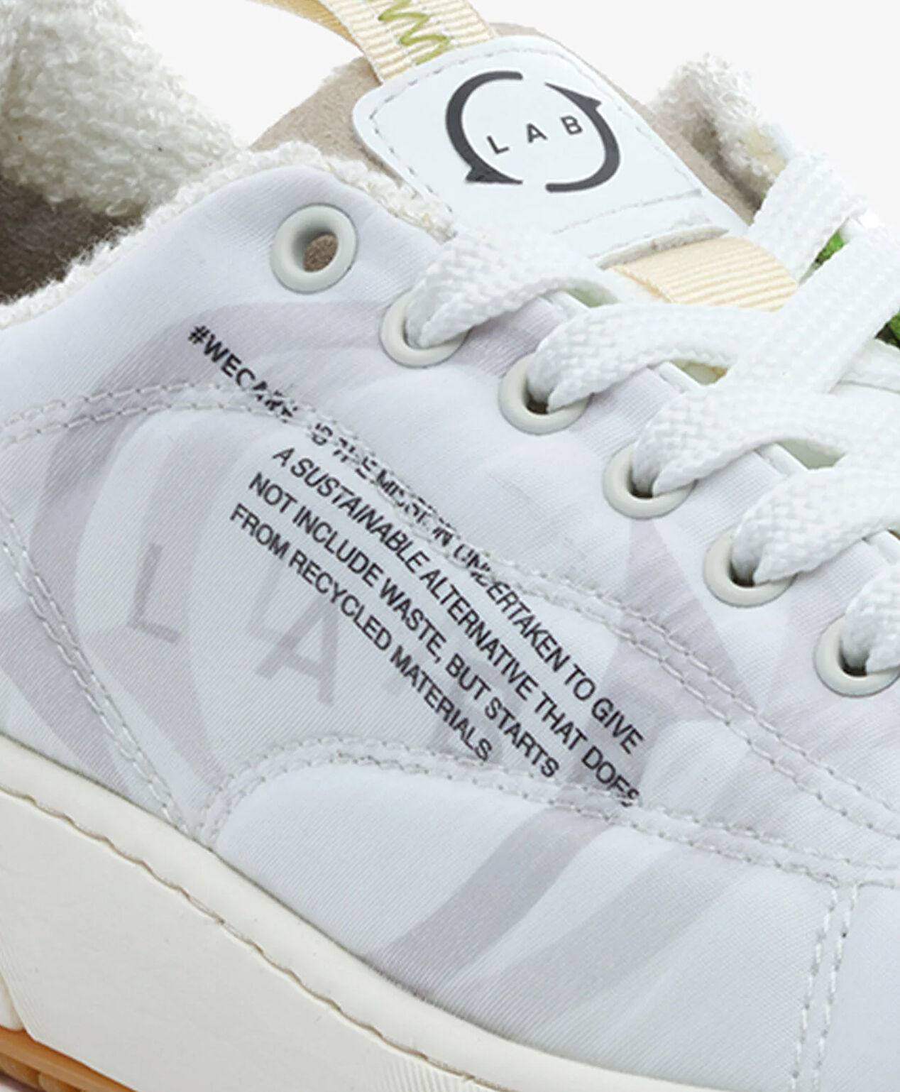 GreyderLab Kadın Bej Sneaker Ayakkabı - 5