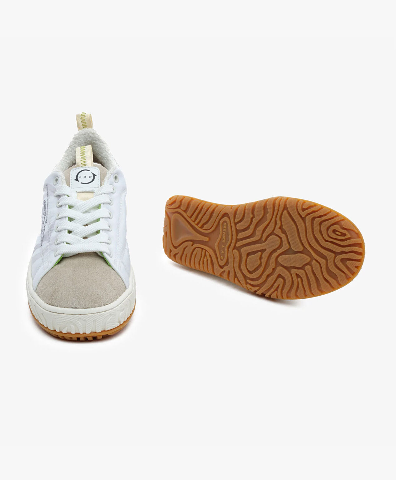 GreyderLab Kadın Bej Sneaker Ayakkabı - 6