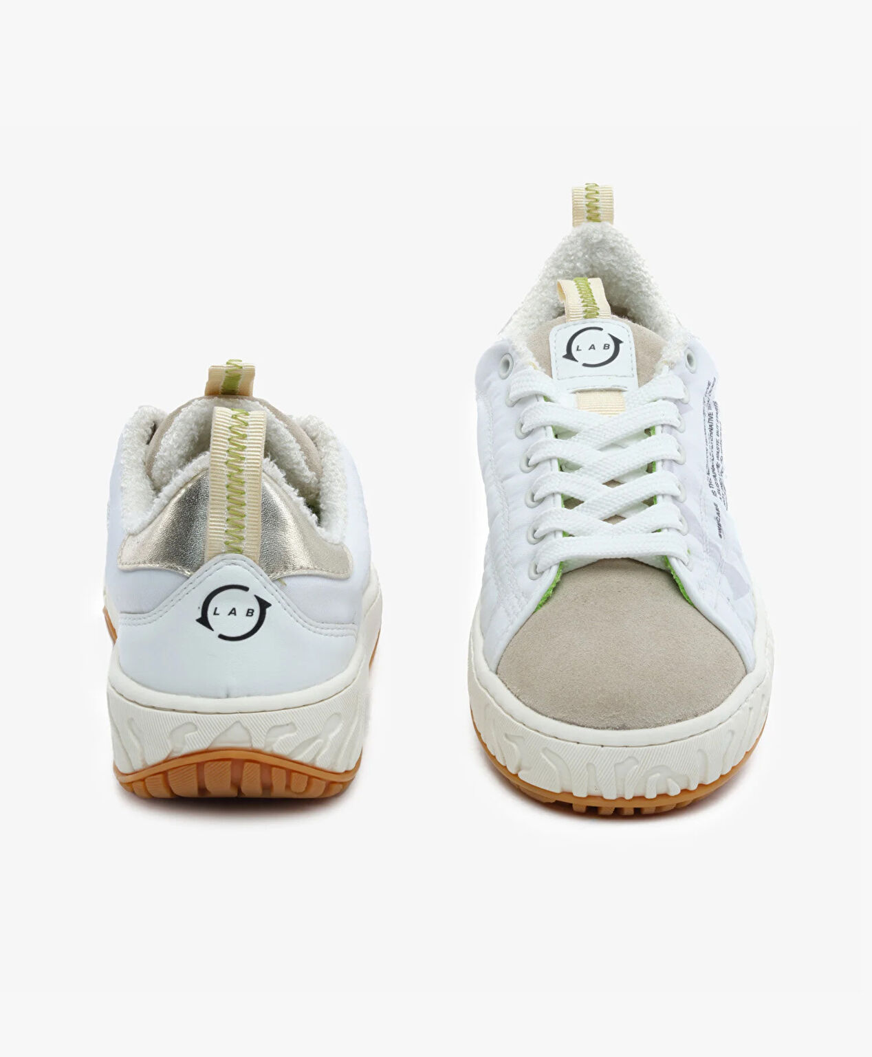 GreyderLab Kadın Bej Sneaker Ayakkabı - 7