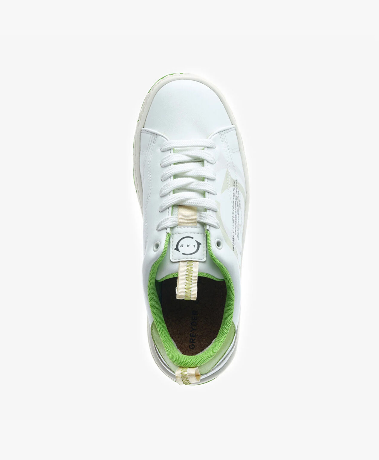 GreyderLab Kadın Beyaz Sneaker Ayakkabı - 4