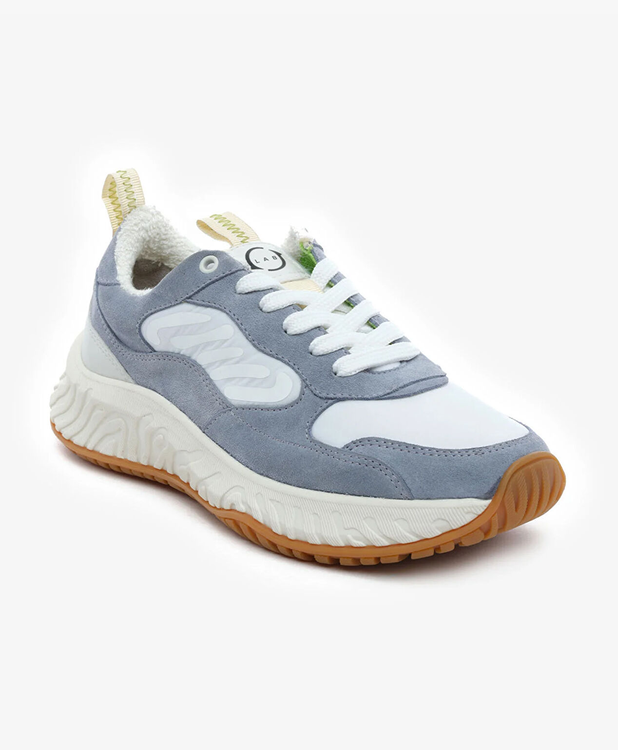 GreyderLab Kadın Beyaz Denim Spor Ayakkabı - 2
