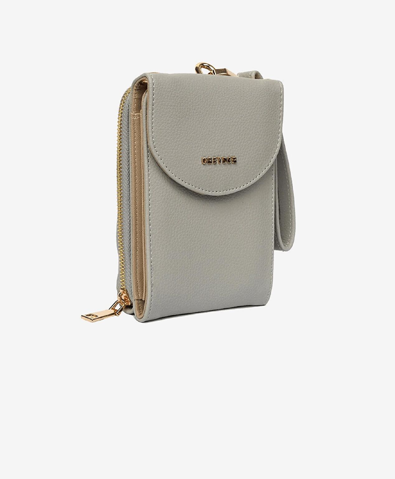 Kadın Gri Çapraz Çanta - 4