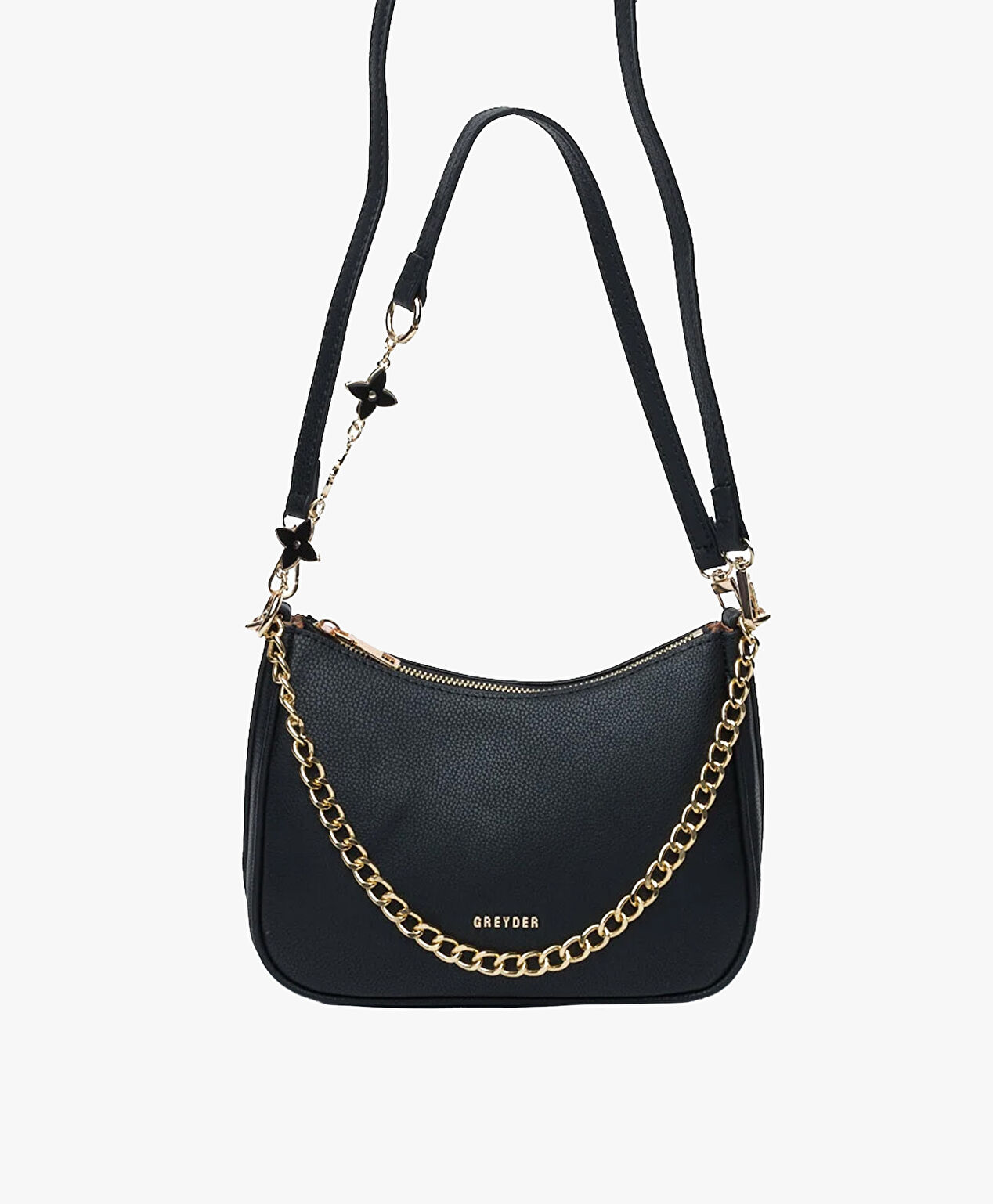 Kadın Siyah Omuz Çantası - 3