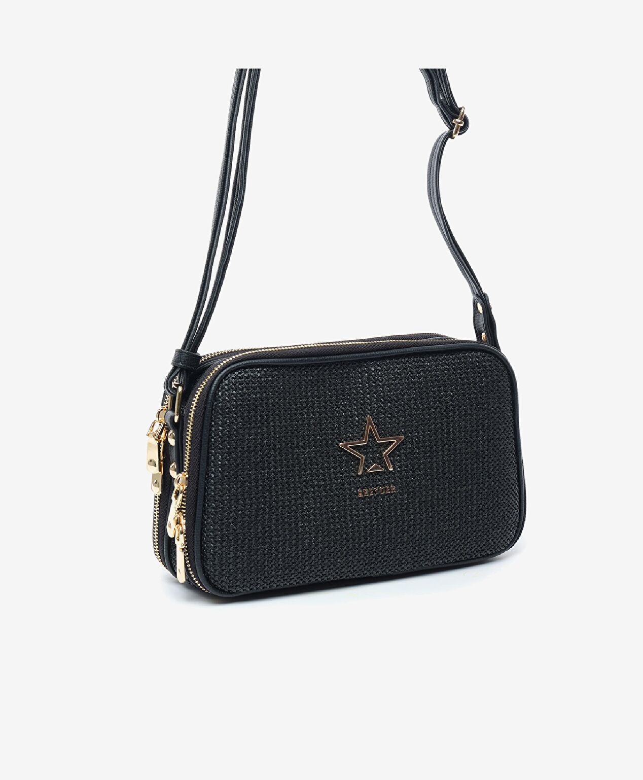 Kadın Siyah Çapraz Çanta - 2