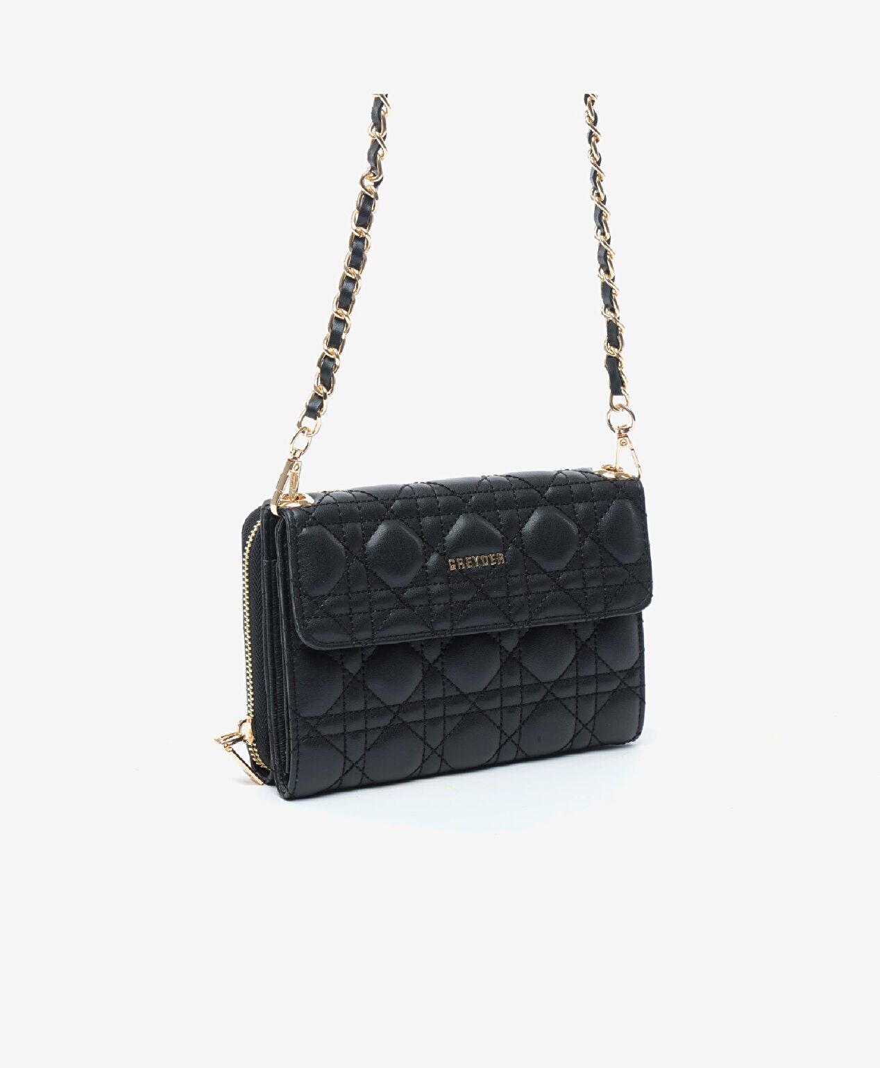 Kadın Siyah Omuz Çantası - 2