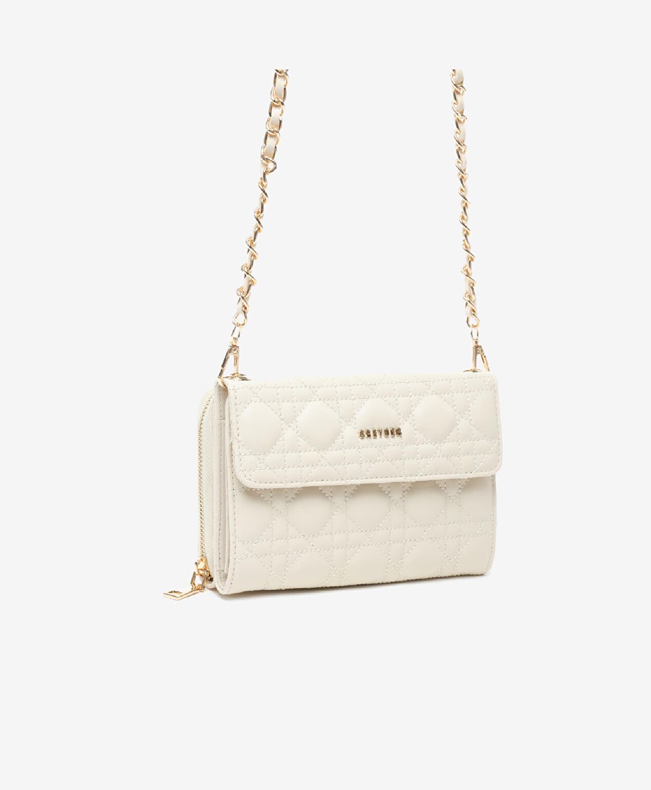 Kadın Ekru Omuz Çantası - 2