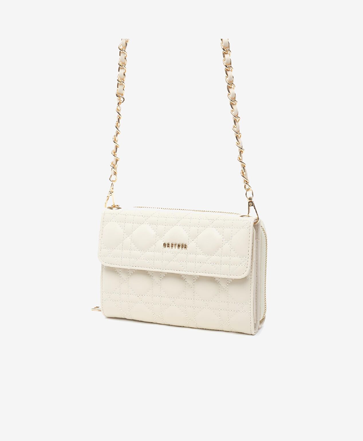 Kadın Ekru Omuz Çantası - 3