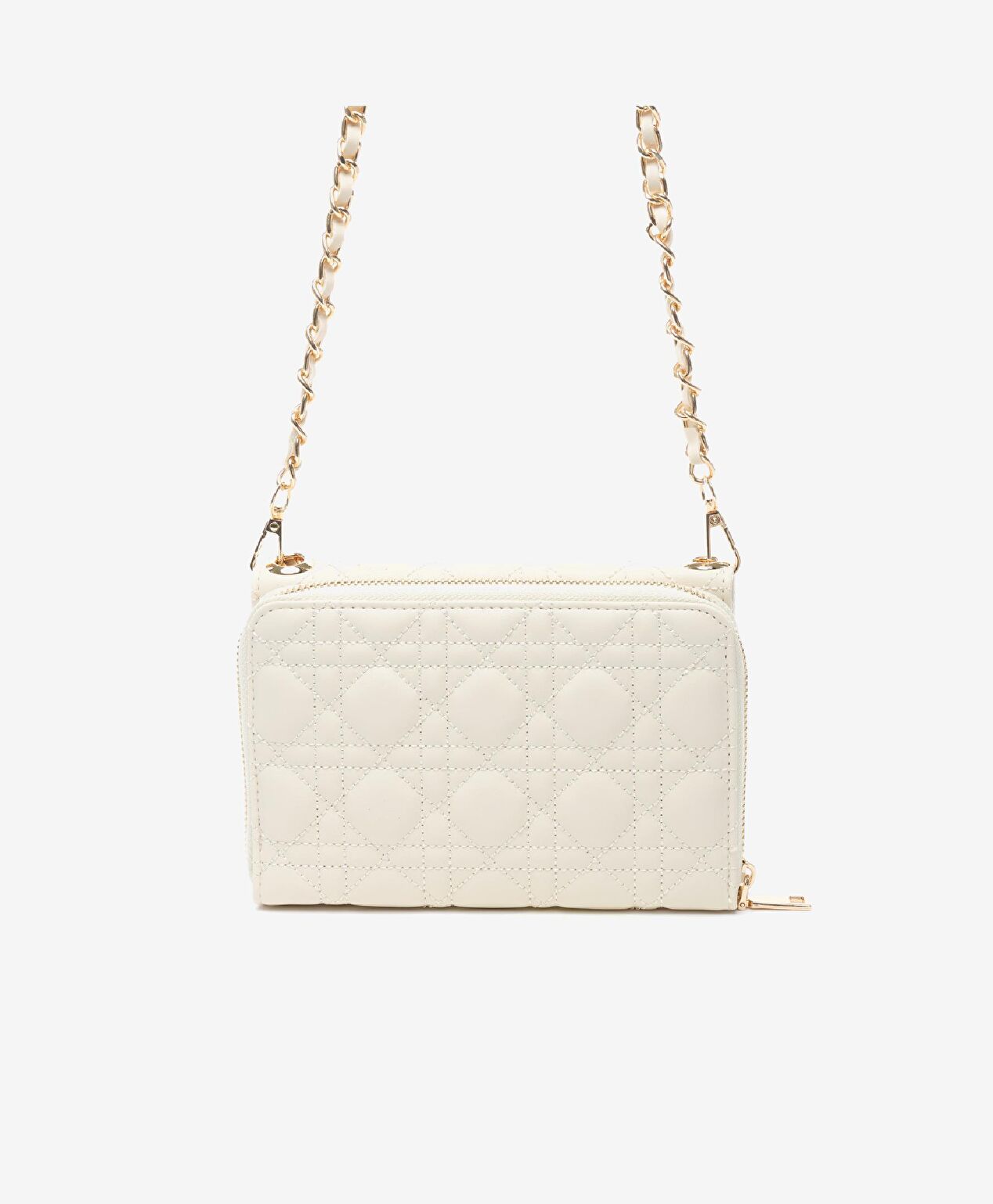 Kadın Ekru Omuz Çantası - 4