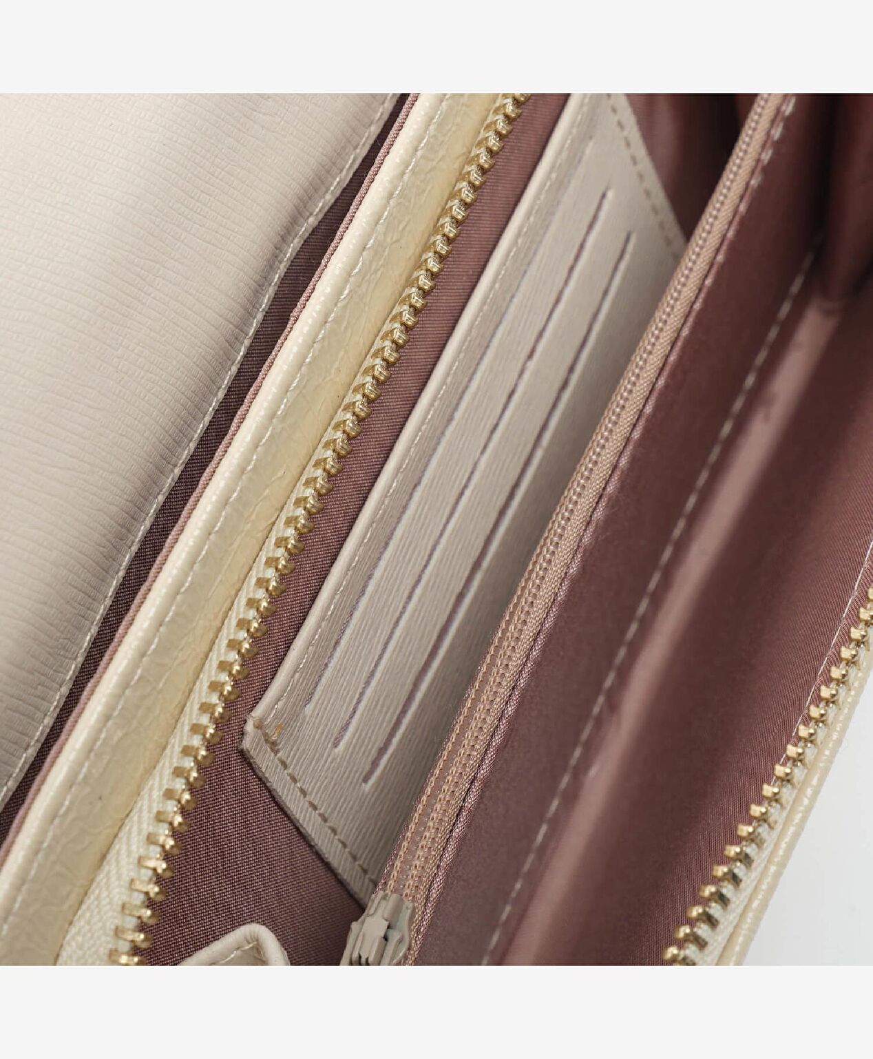 Kadın Krem Omuz Çantası - 5