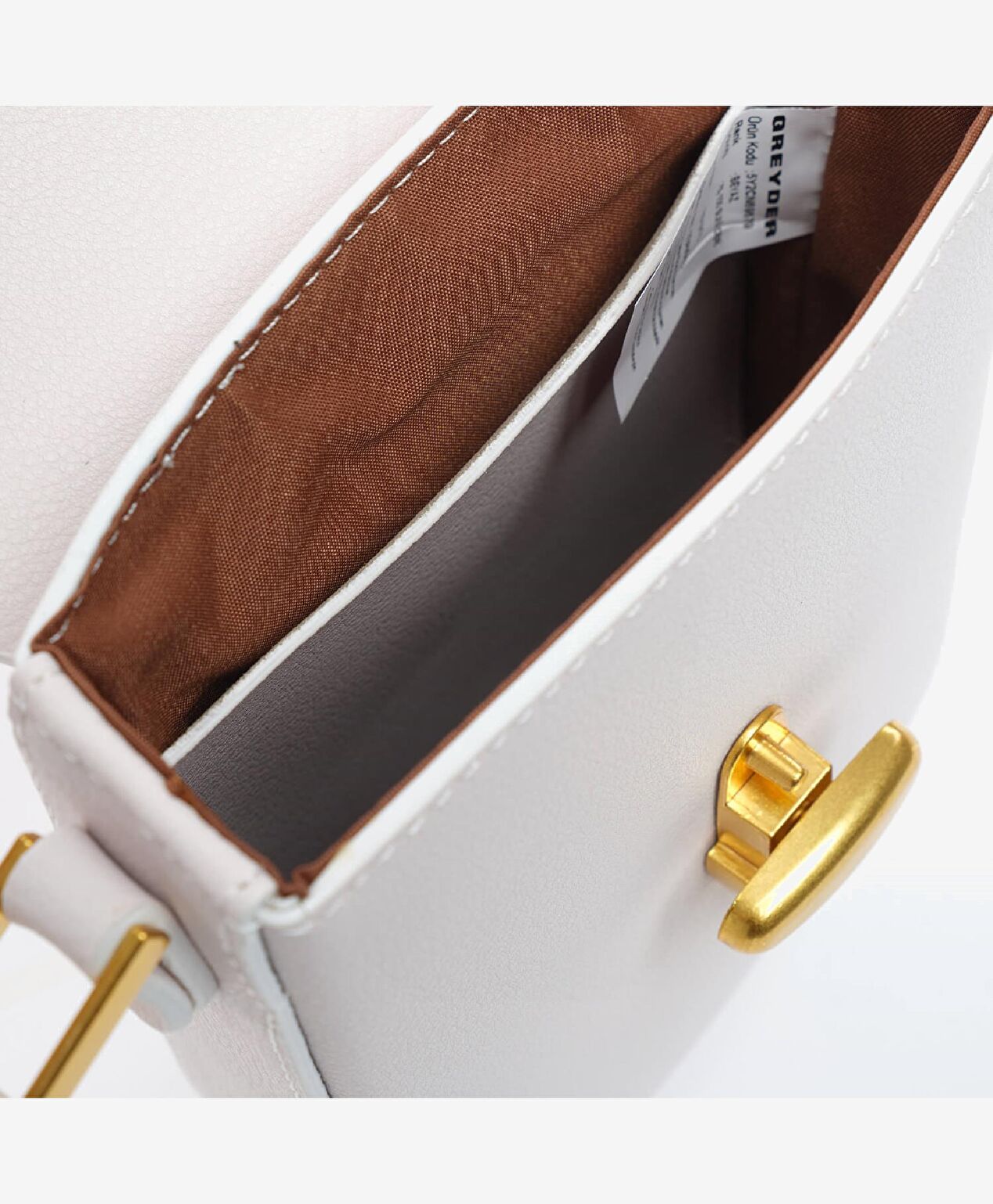 Kadın Beyaz Çapraz Çanta - 5