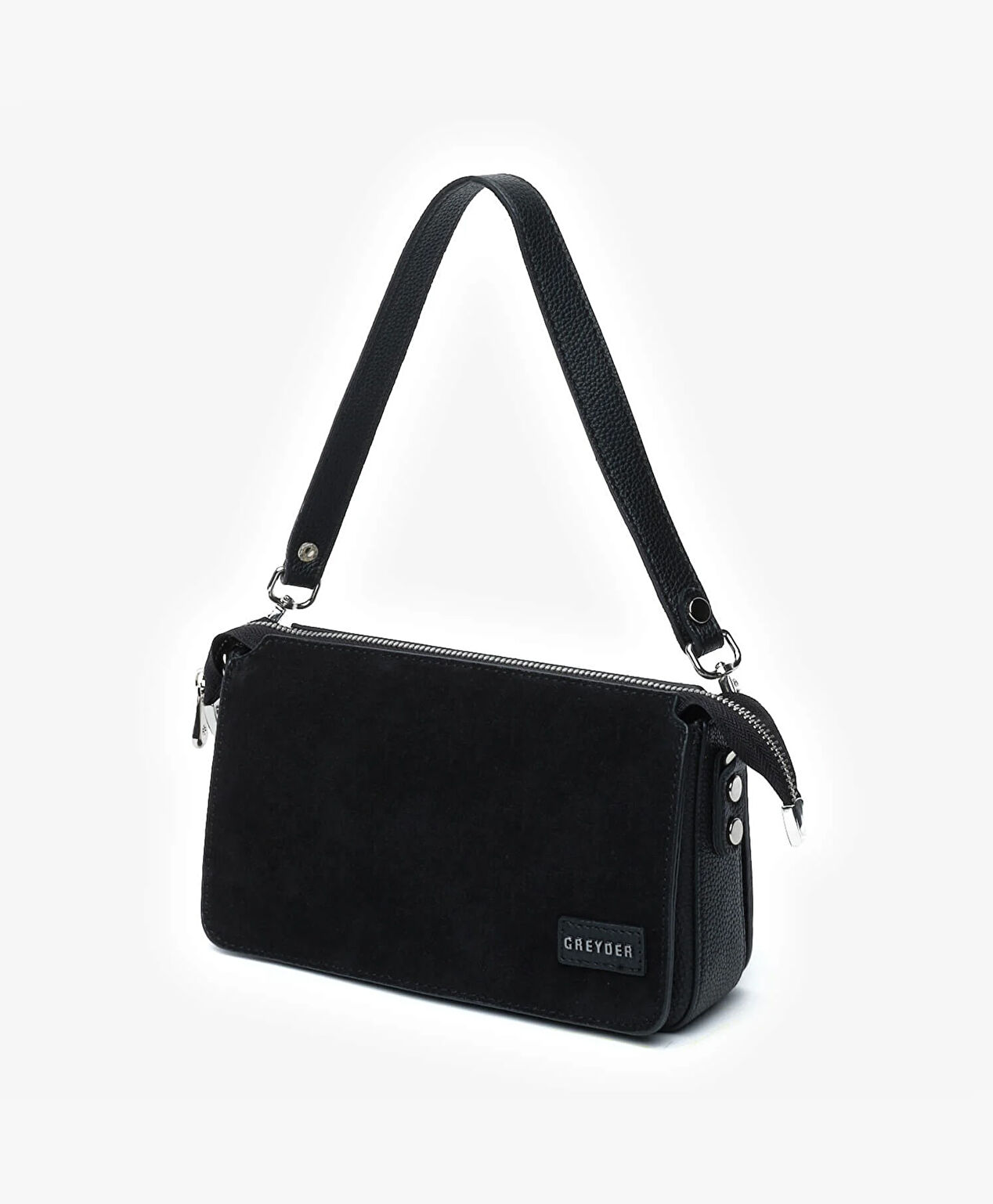 Kadın Siyah Omuz Çantası - 2