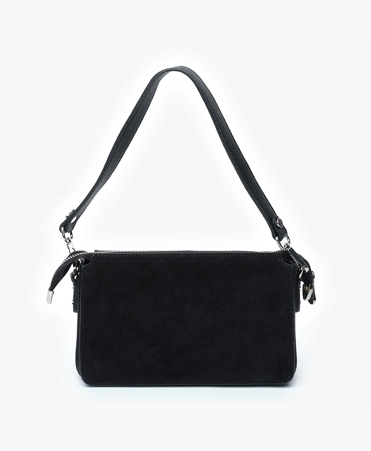 Kadın Siyah Omuz Çantası - 4