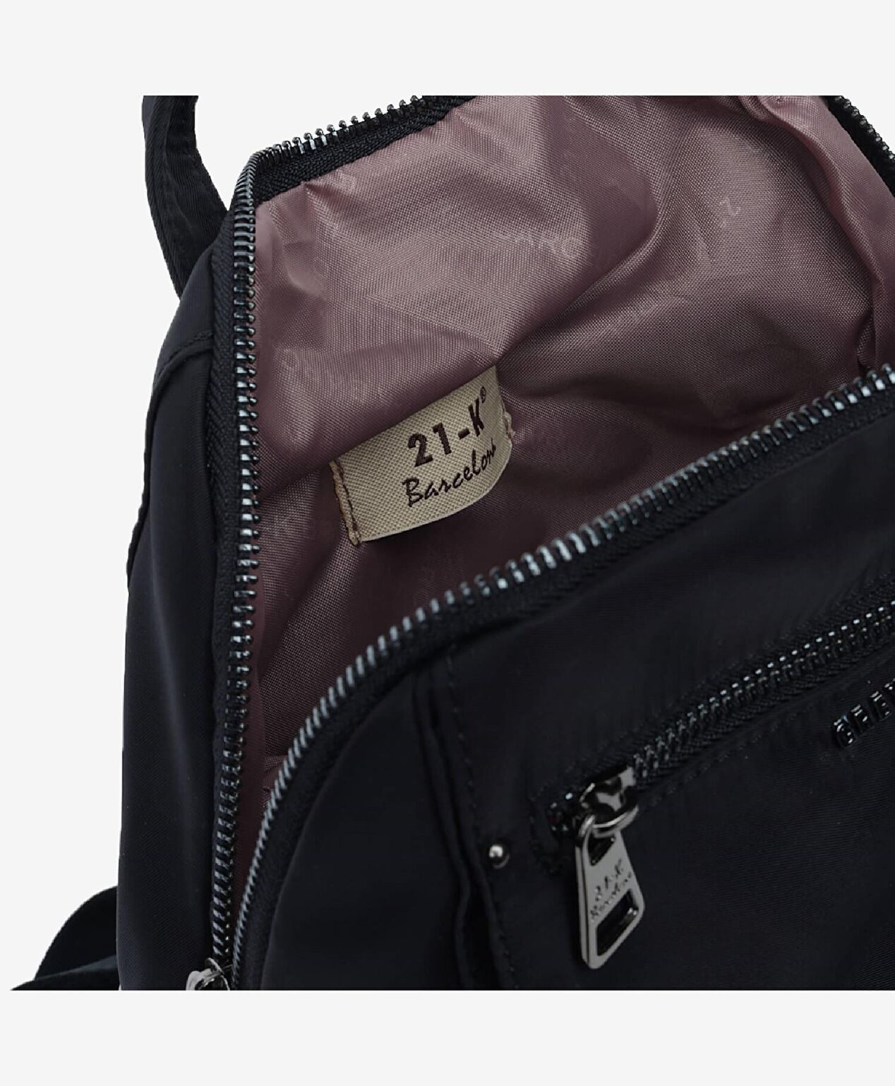 Kadın Siyah Sırt Çantası - 5