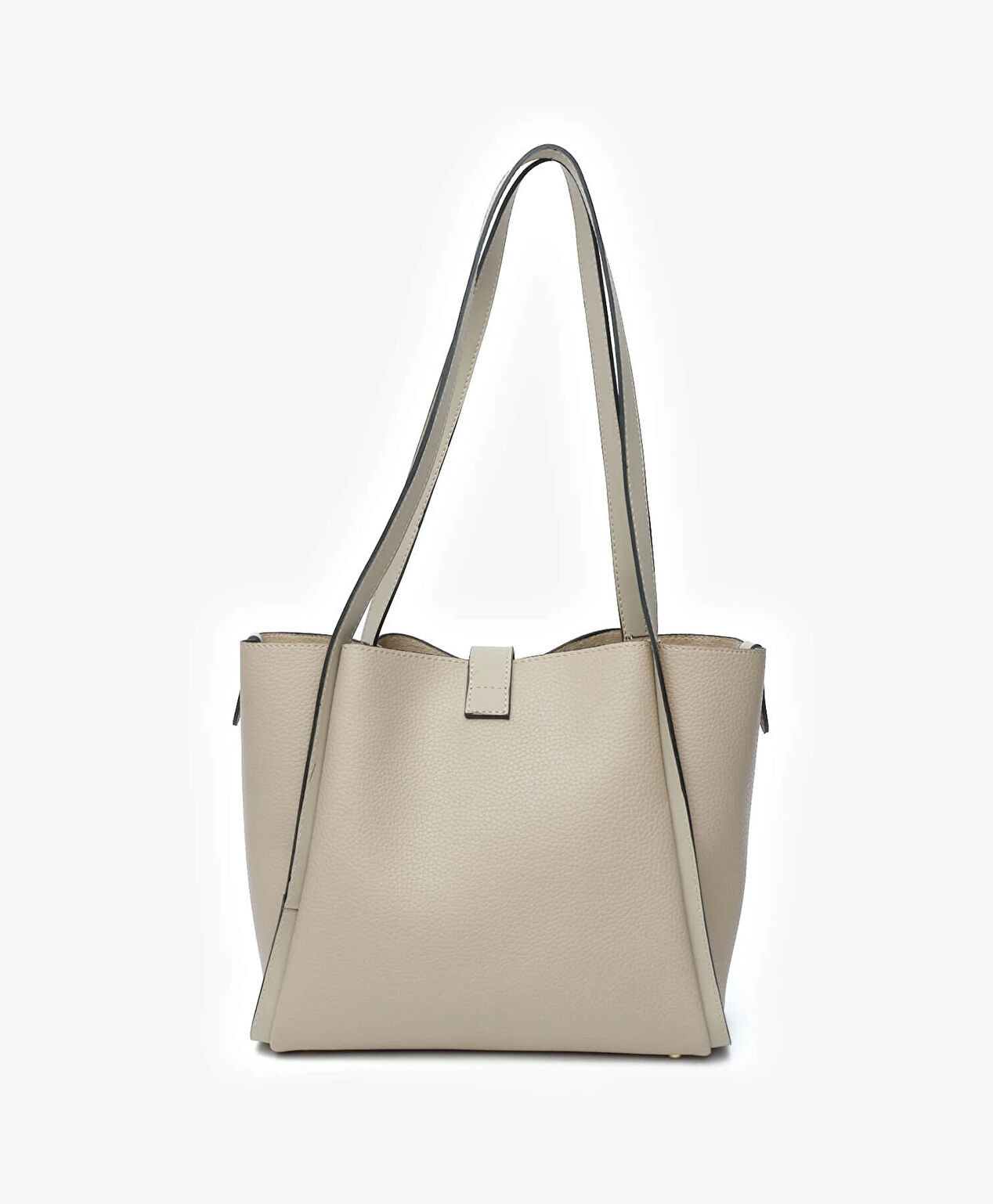 Kadın Koyu Bej Kol Çantası - 4